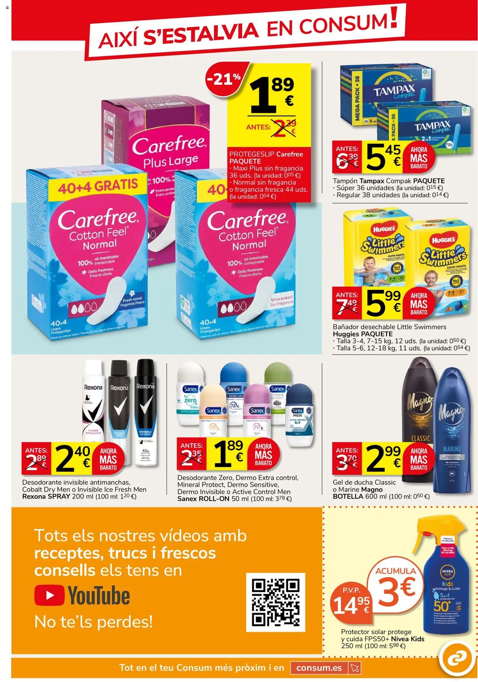 Consum folleto