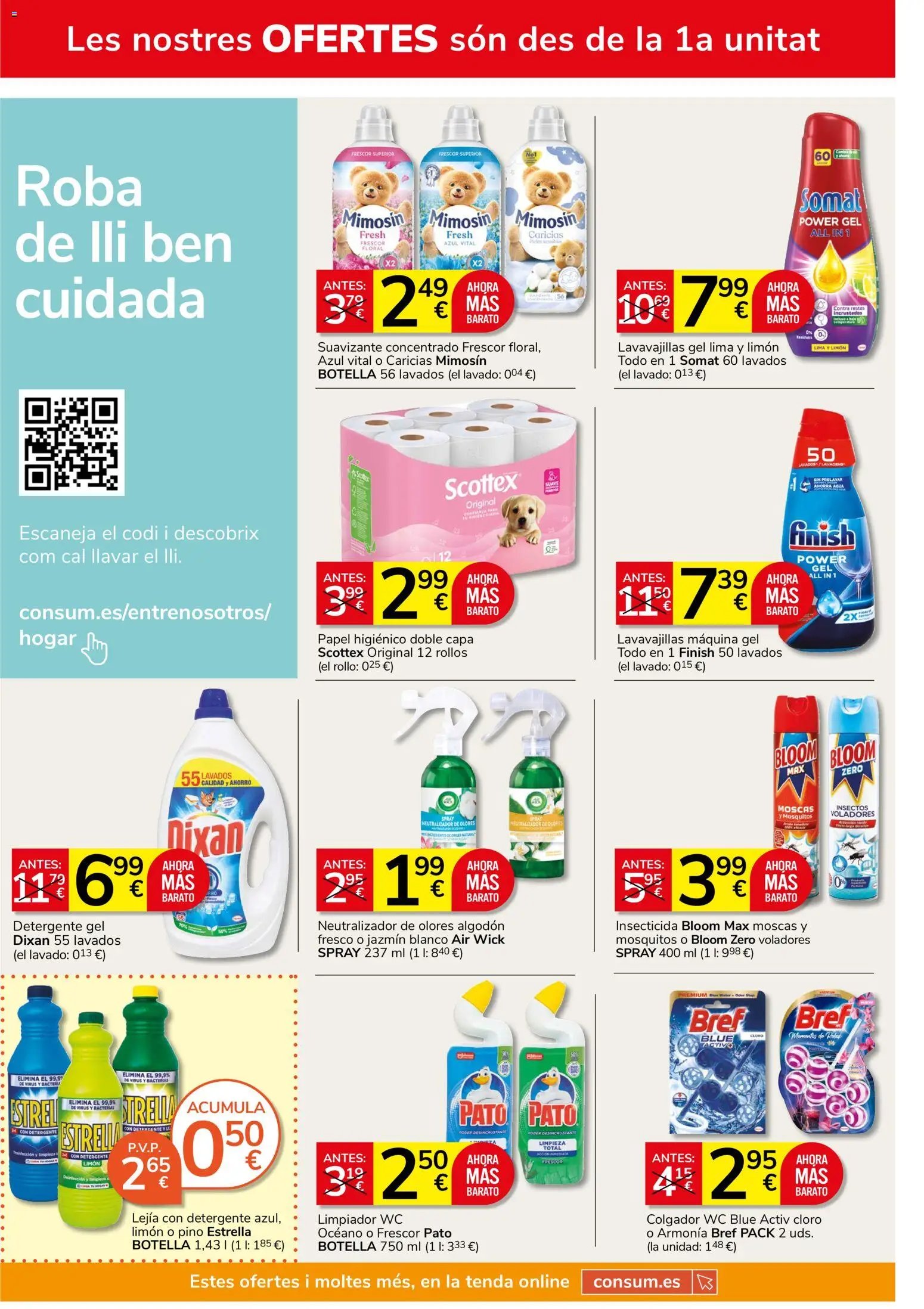 Consum folleto