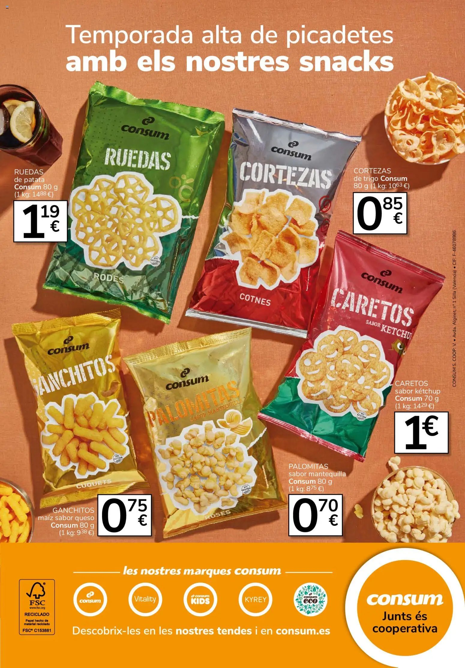 Consum folleto