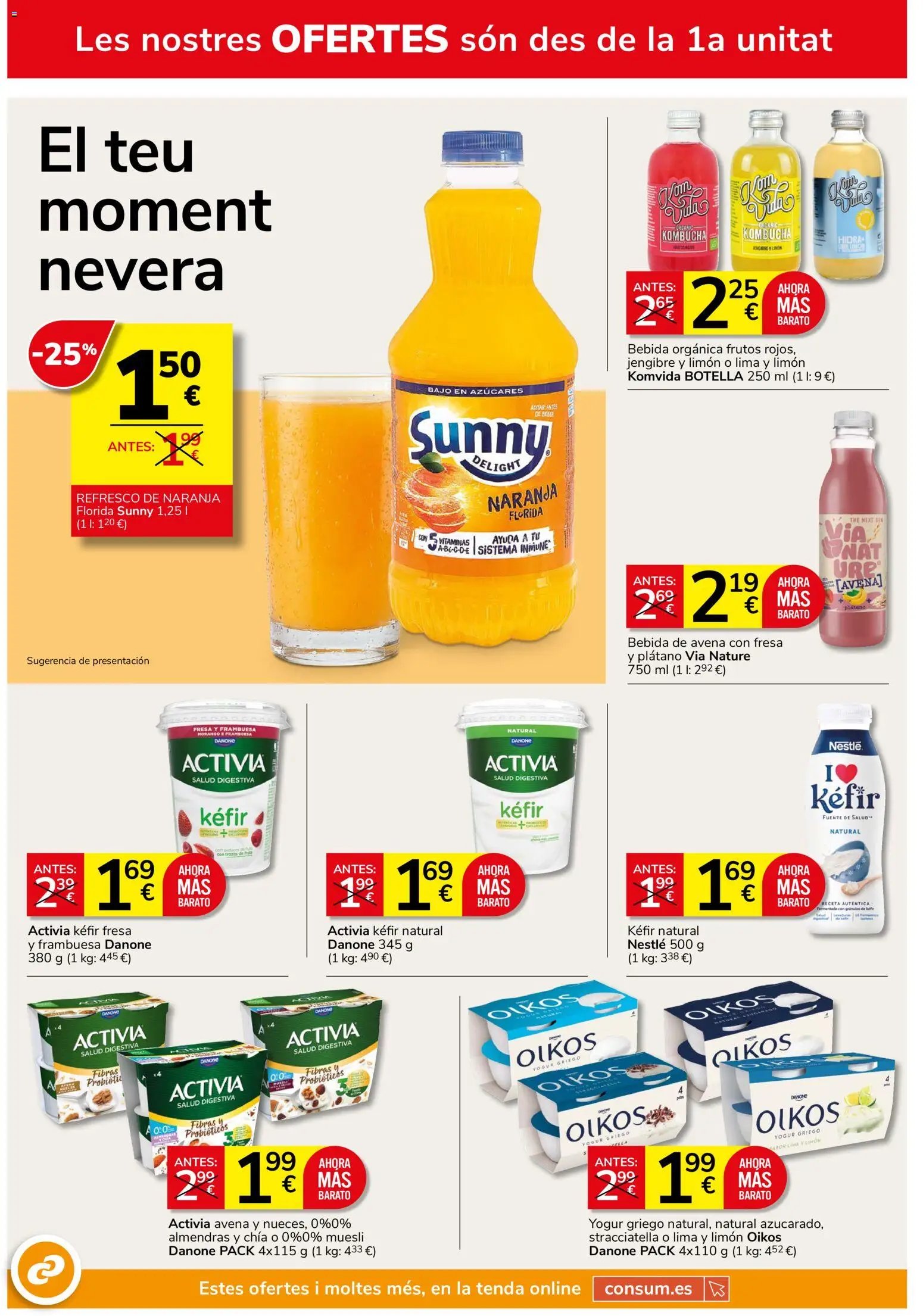 Consum folleto