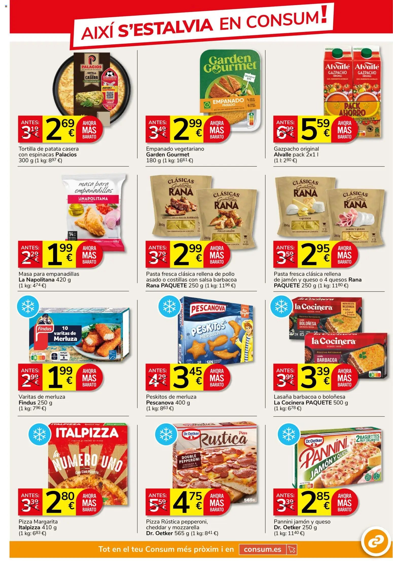 Consum folleto