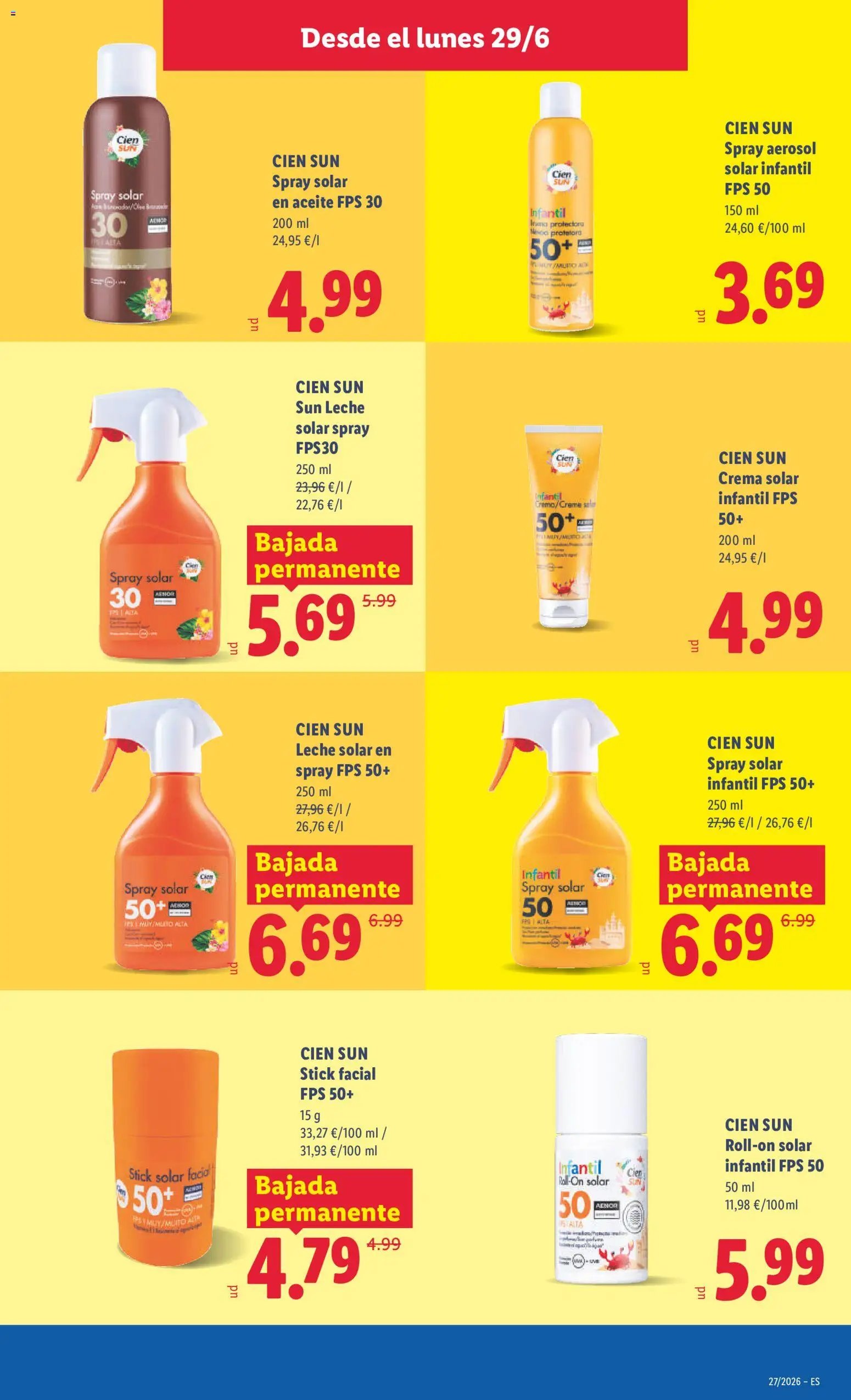 Lidl folleto de bazar