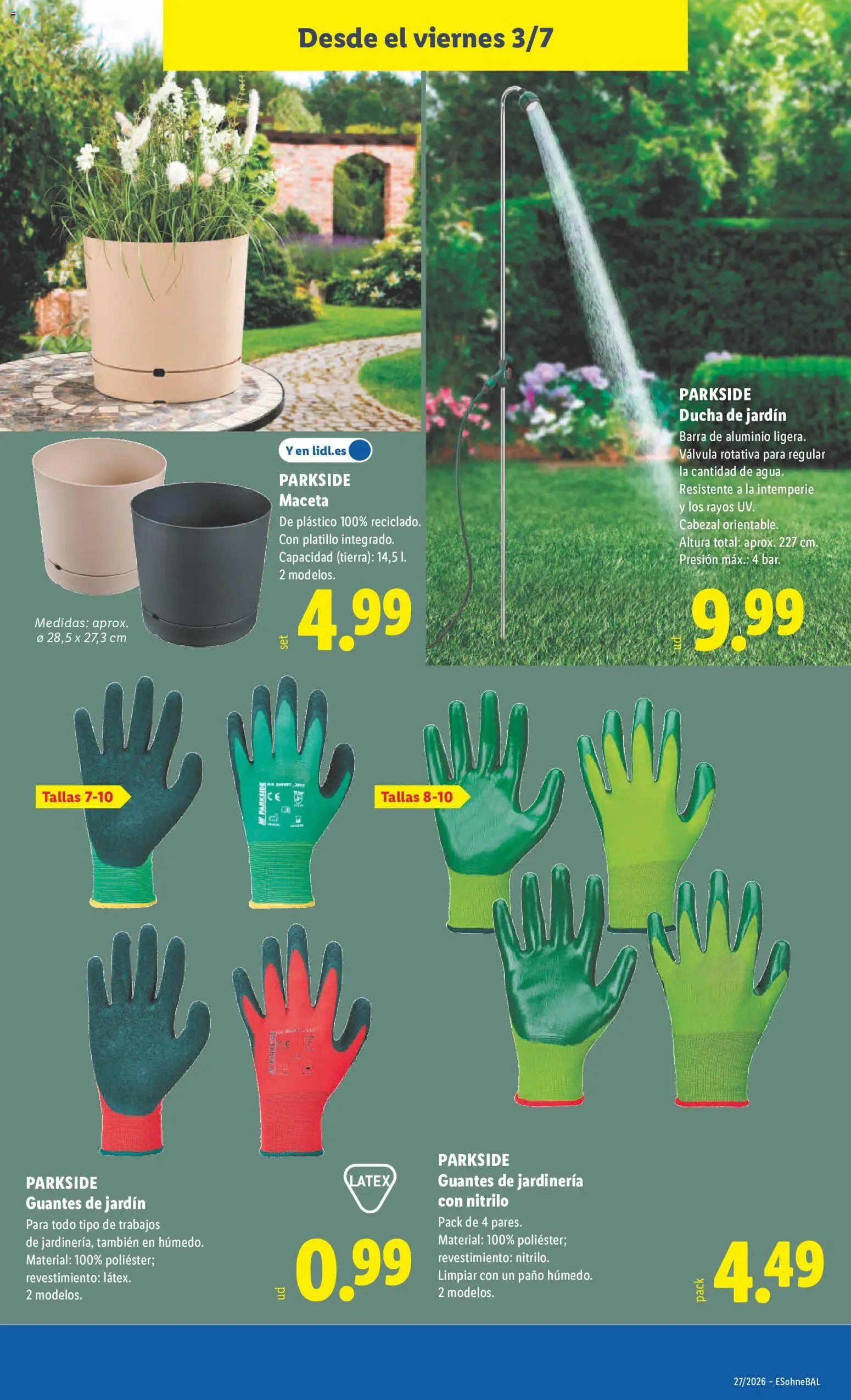 Lidl folleto de bazar