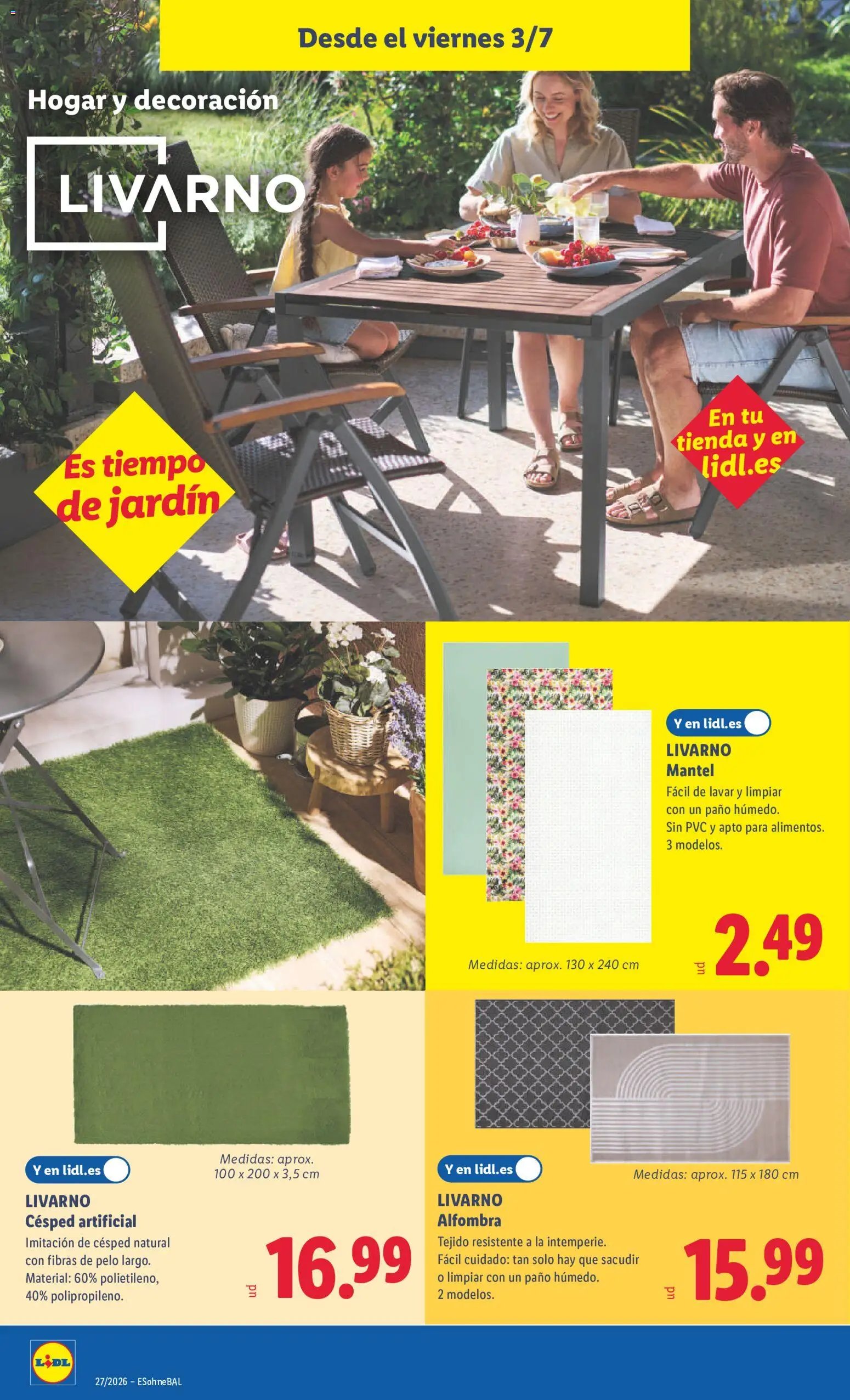 Lidl folleto de bazar