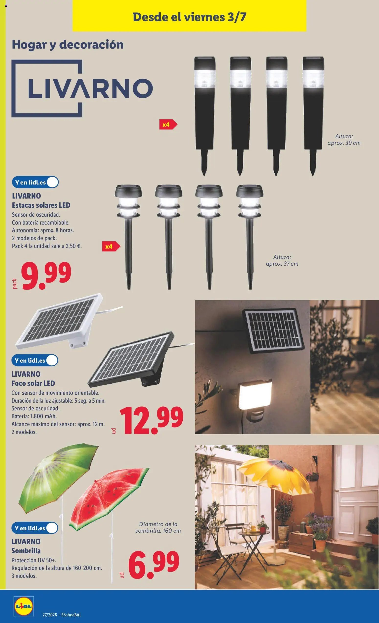 Lidl folleto de bazar