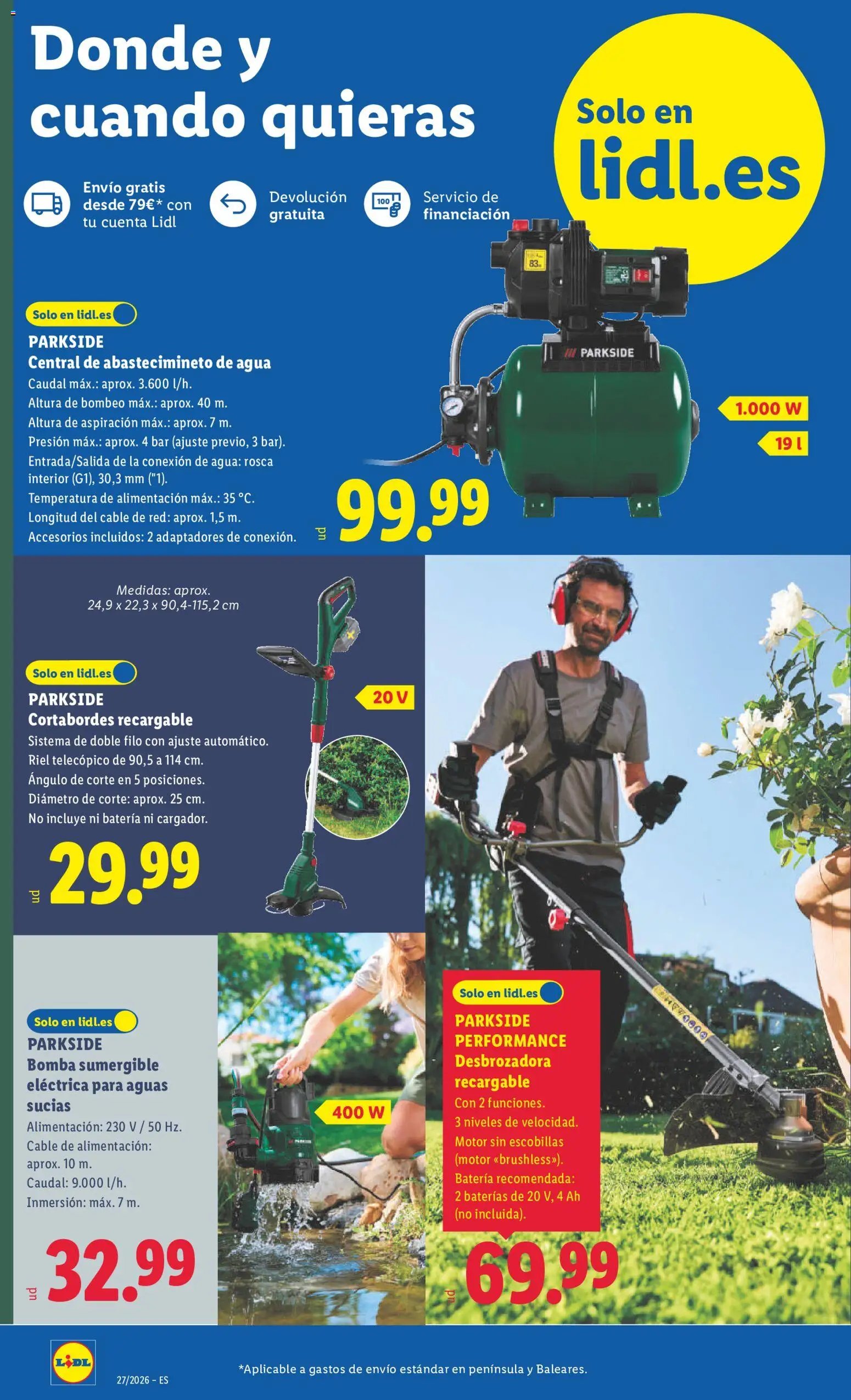 Lidl folleto de bazar