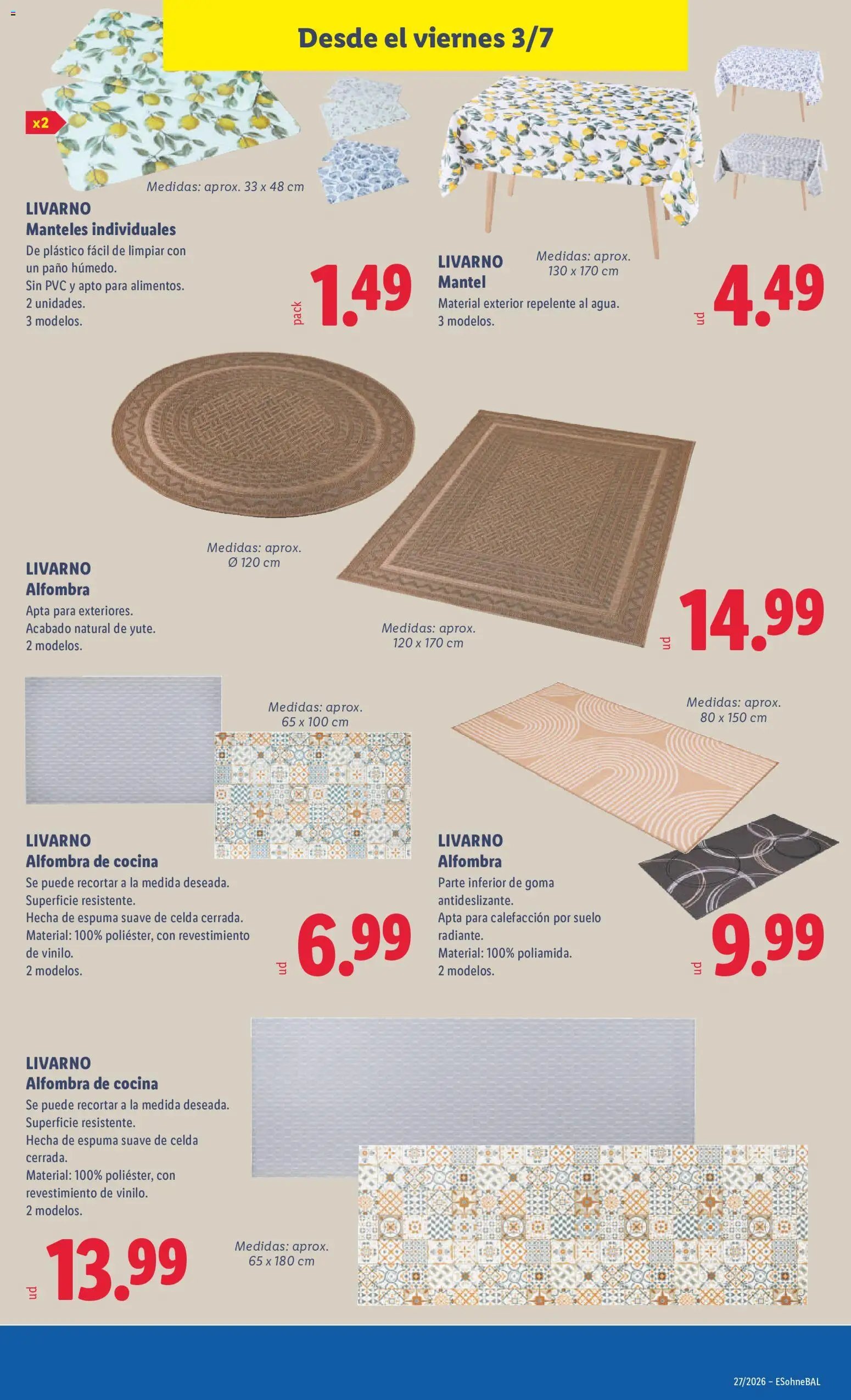 Lidl folleto de bazar