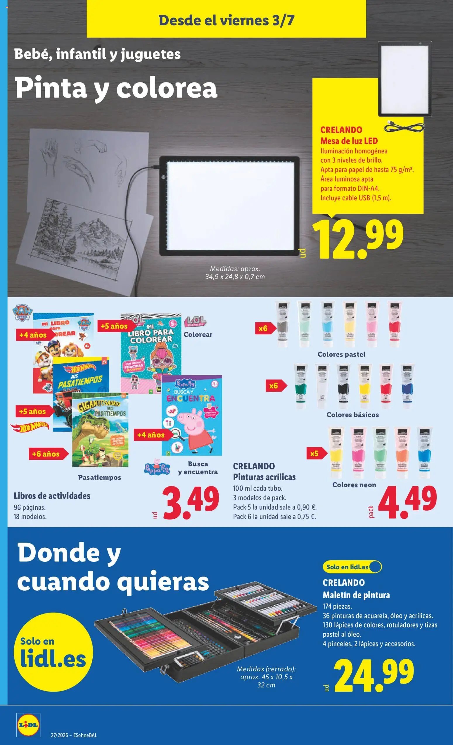 Lidl folleto de bazar