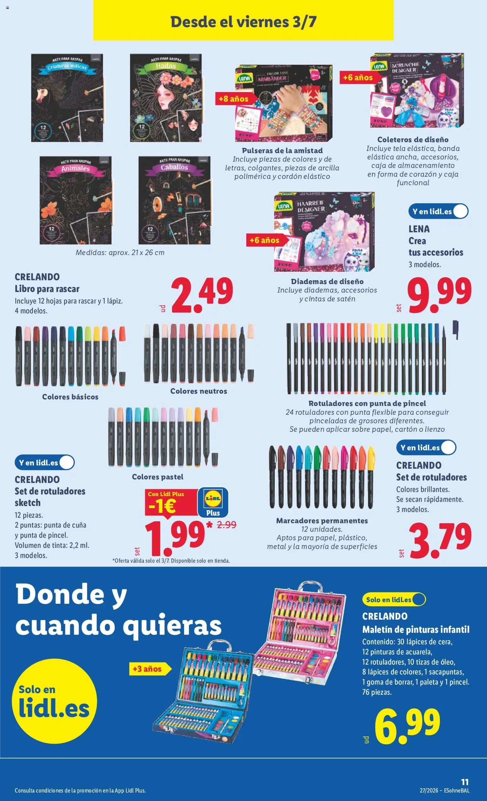 Lidl folleto de bazar