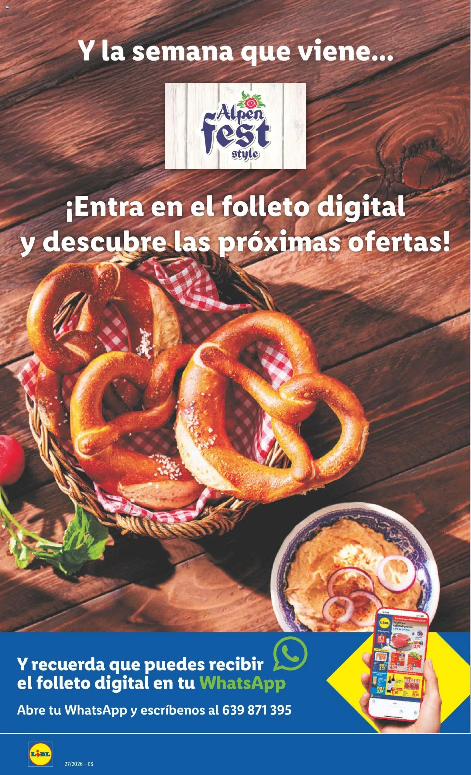 Lidl folleto de bazar