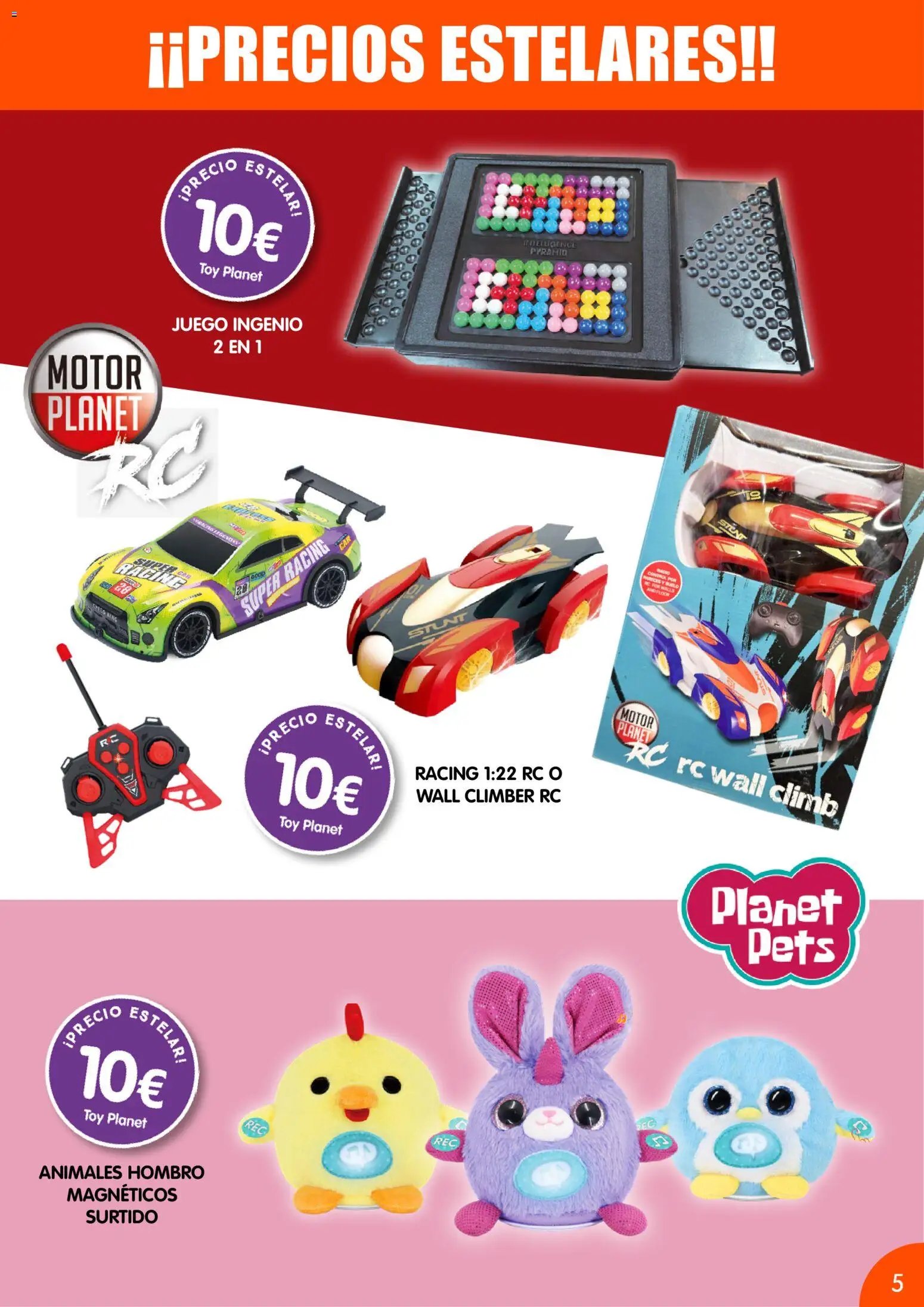 Toy Planet catálogo Precios Estelares