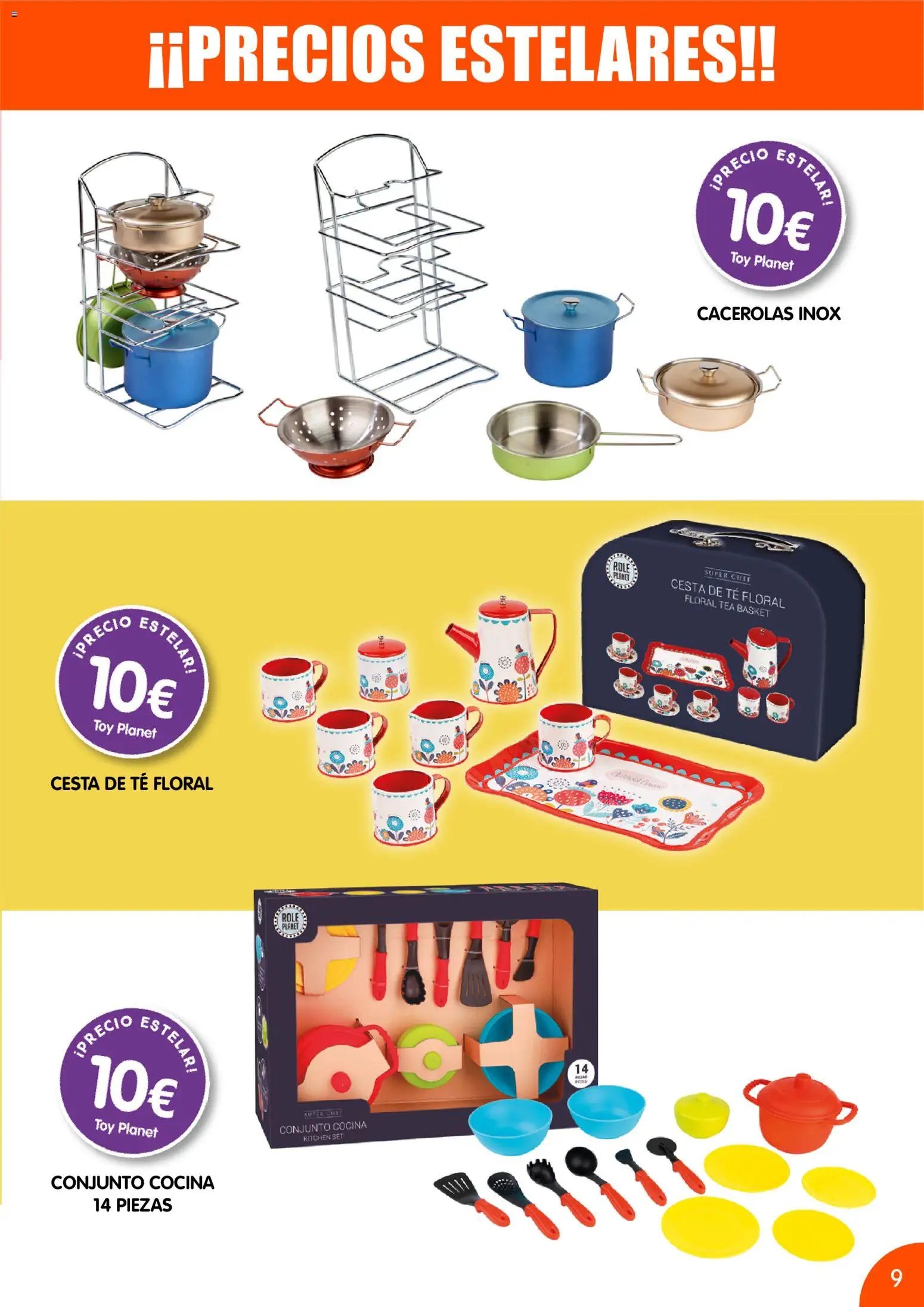 Toy Planet catálogo Precios Estelares