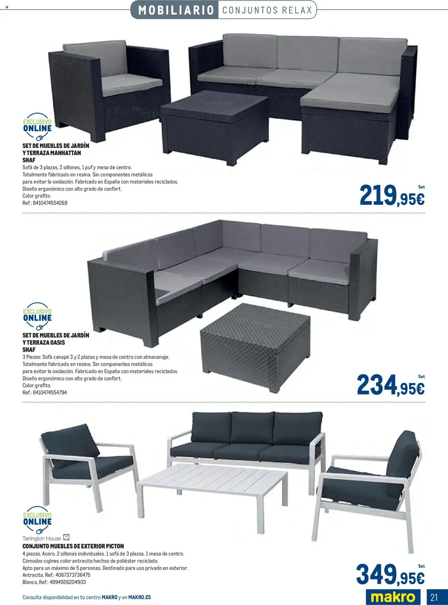 Makro - Especial Terrazas