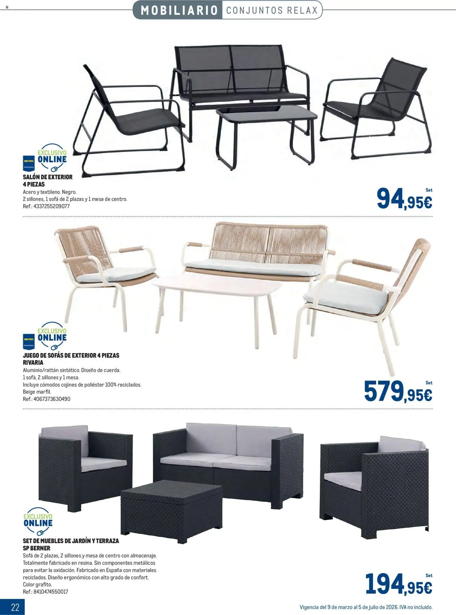Makro - Especial Terrazas