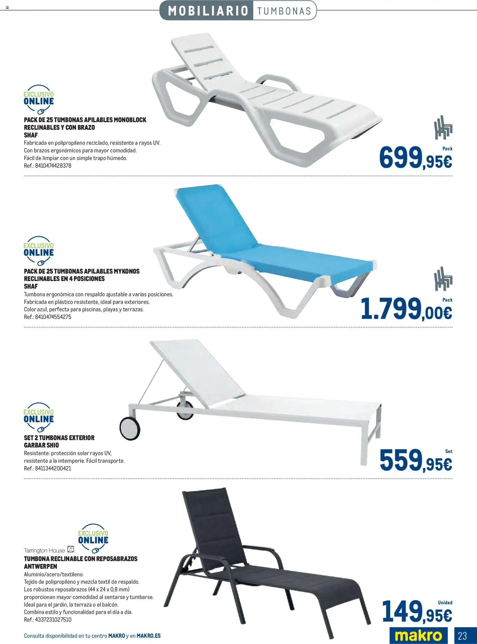 Makro - Especial Terrazas