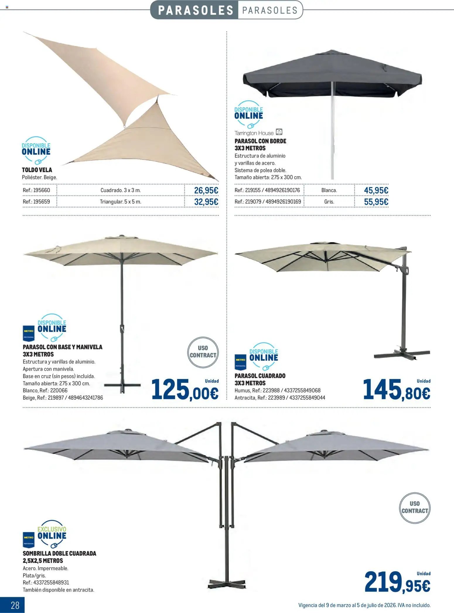 Makro - Especial Terrazas