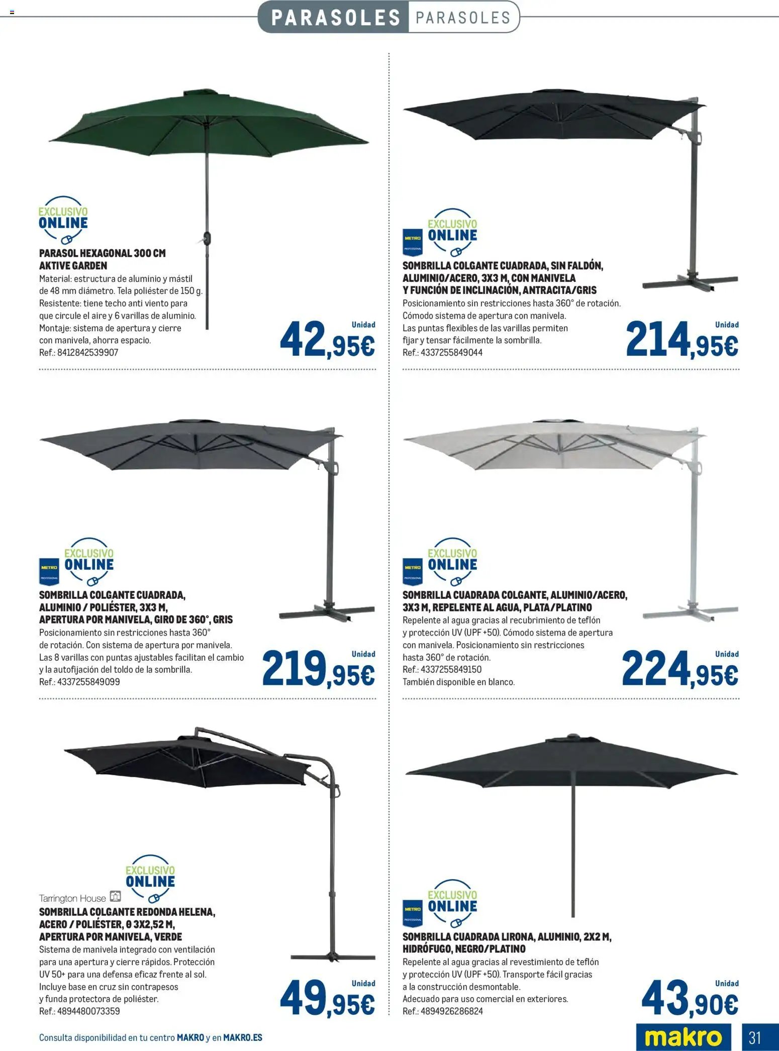 Makro - Especial Terrazas