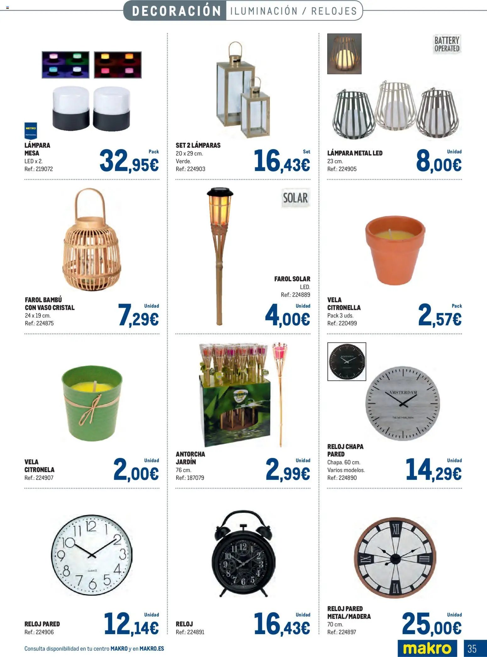Makro - Especial Terrazas