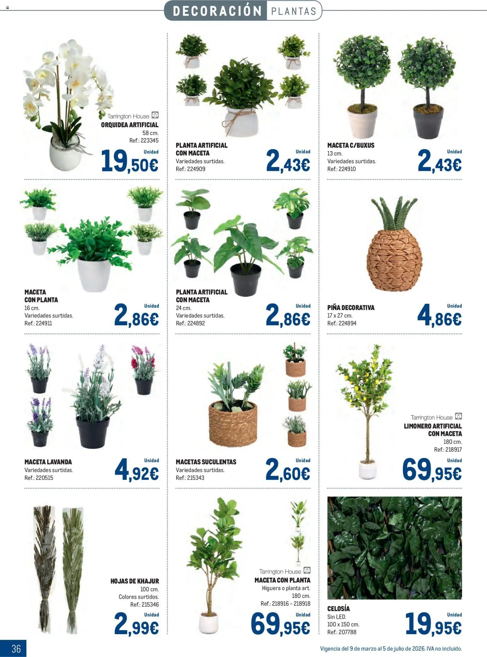 Makro - Especial Terrazas