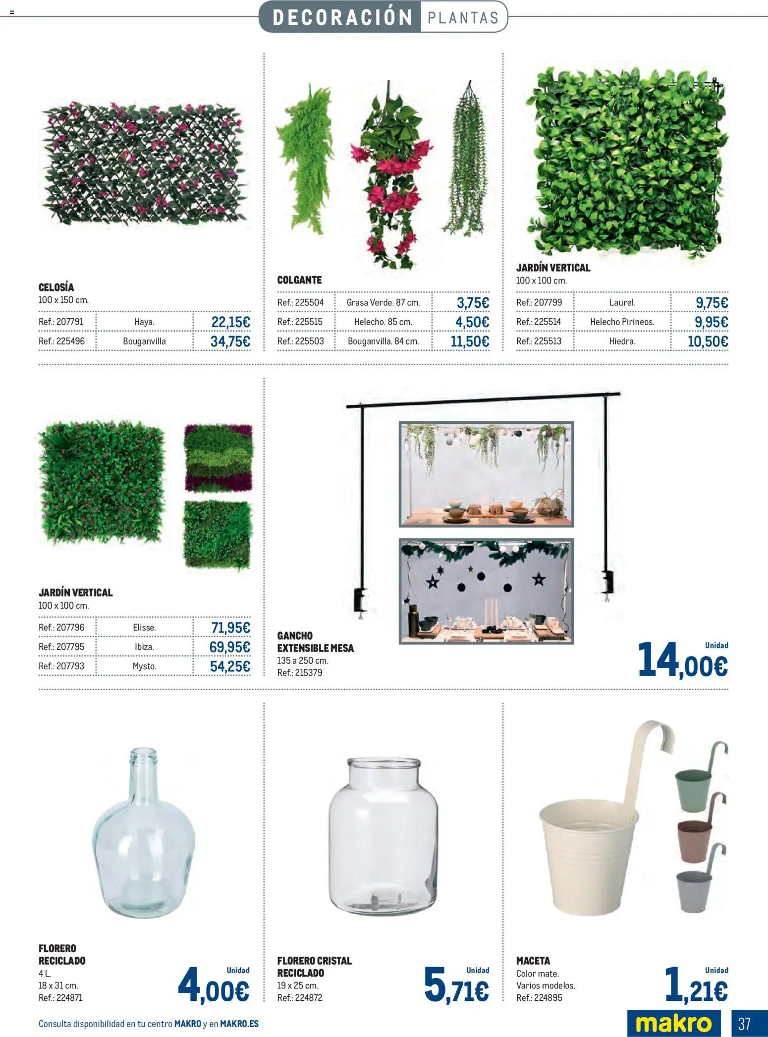 Makro - Especial Terrazas