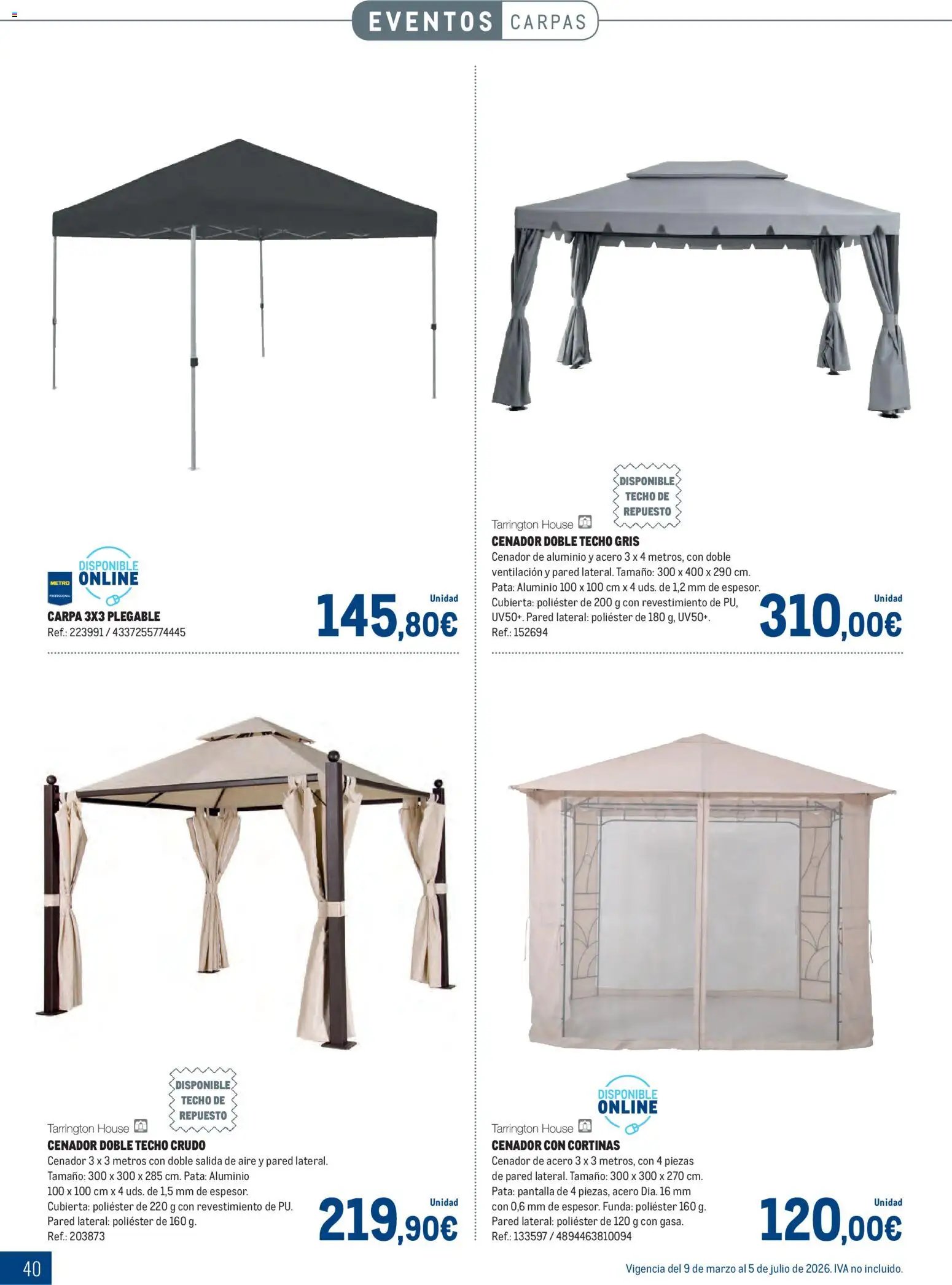 Makro - Especial Terrazas