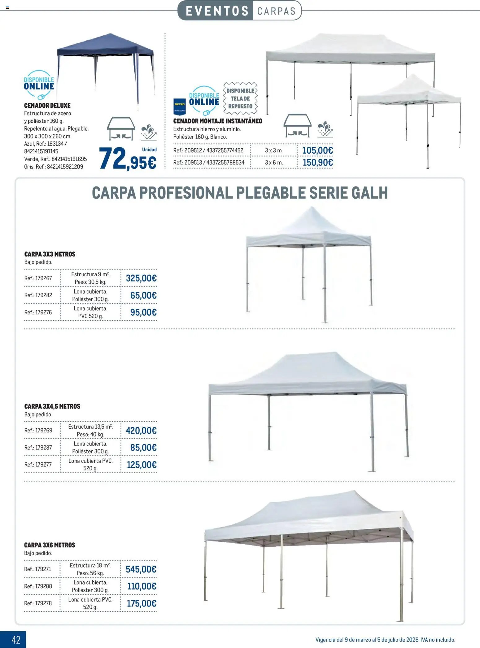 Makro - Especial Terrazas