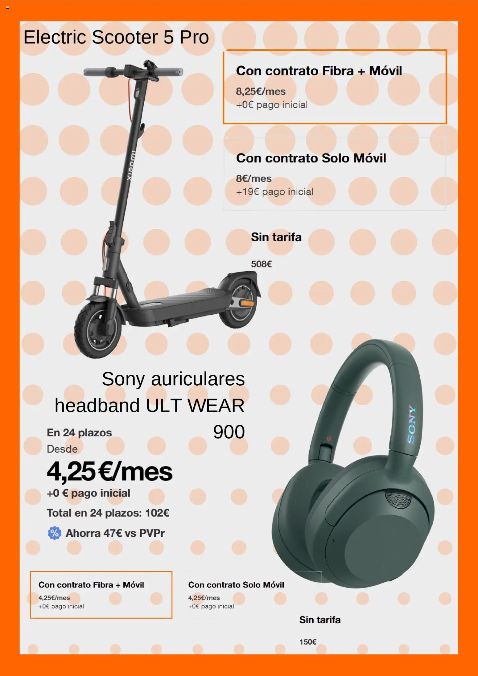 Orange ofertas