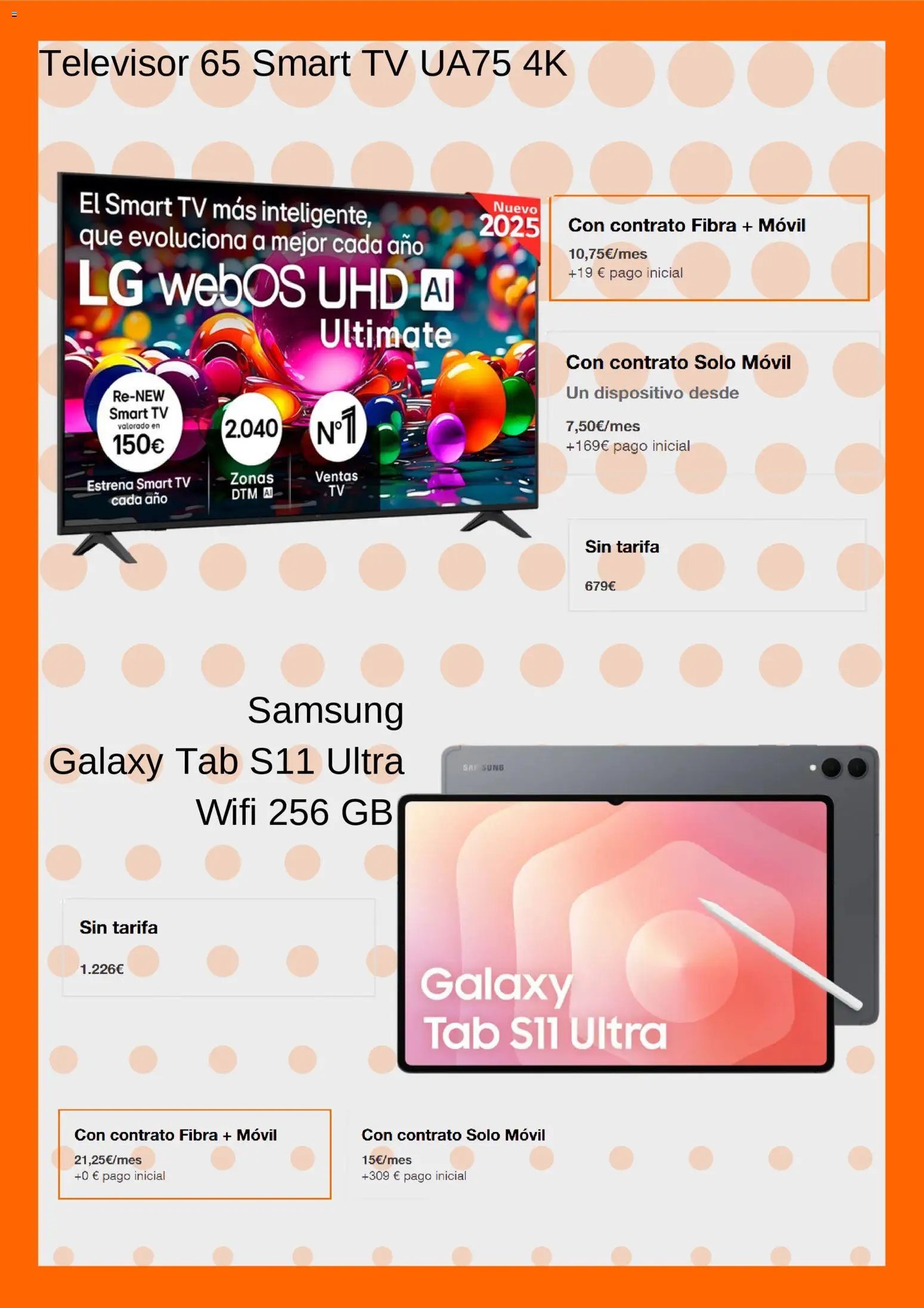Orange ofertas