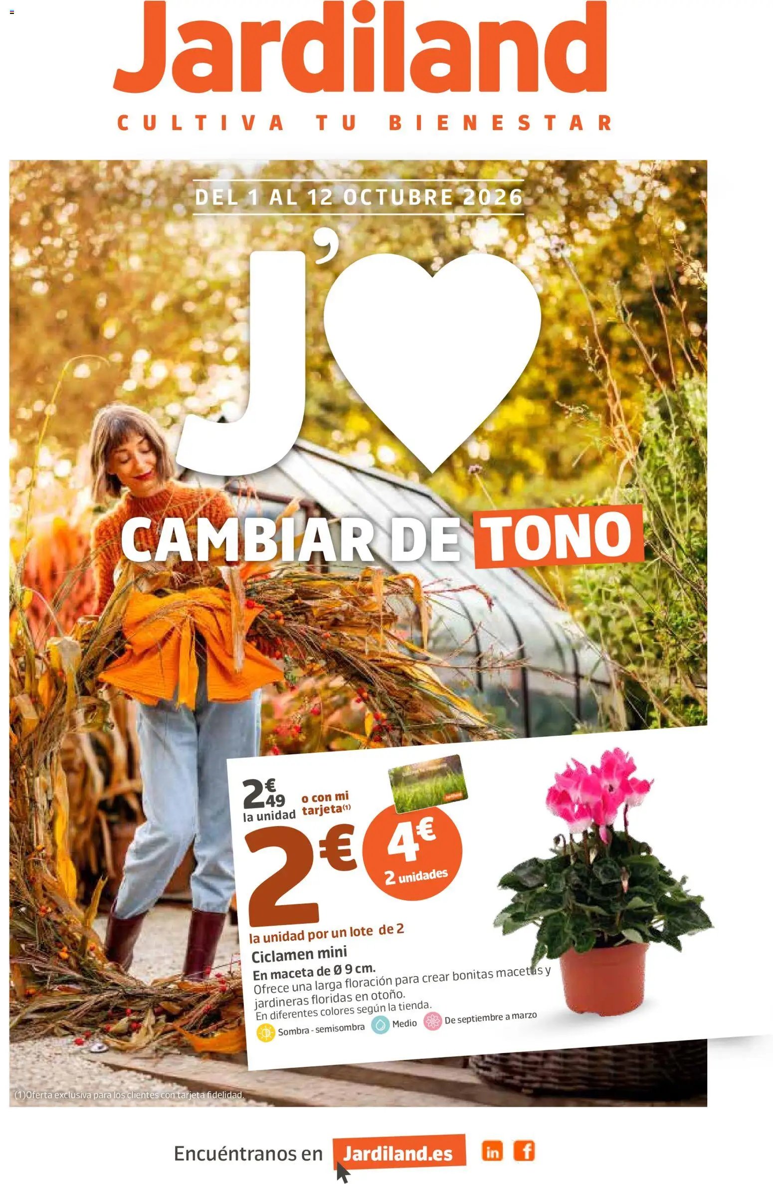 Jardiland folleto