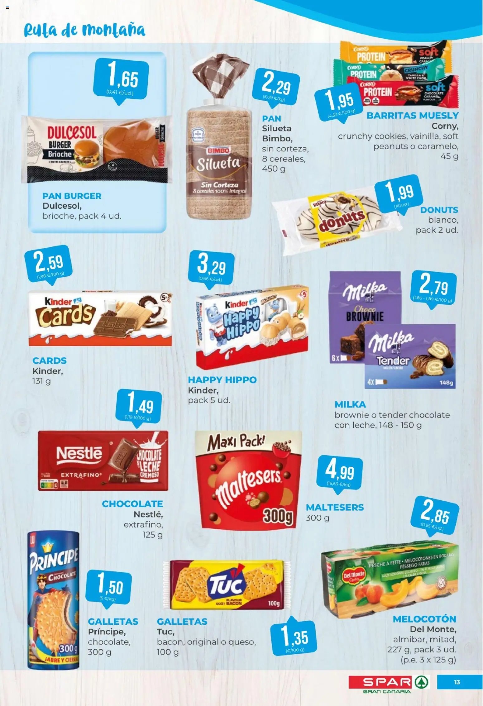 Spar folleto