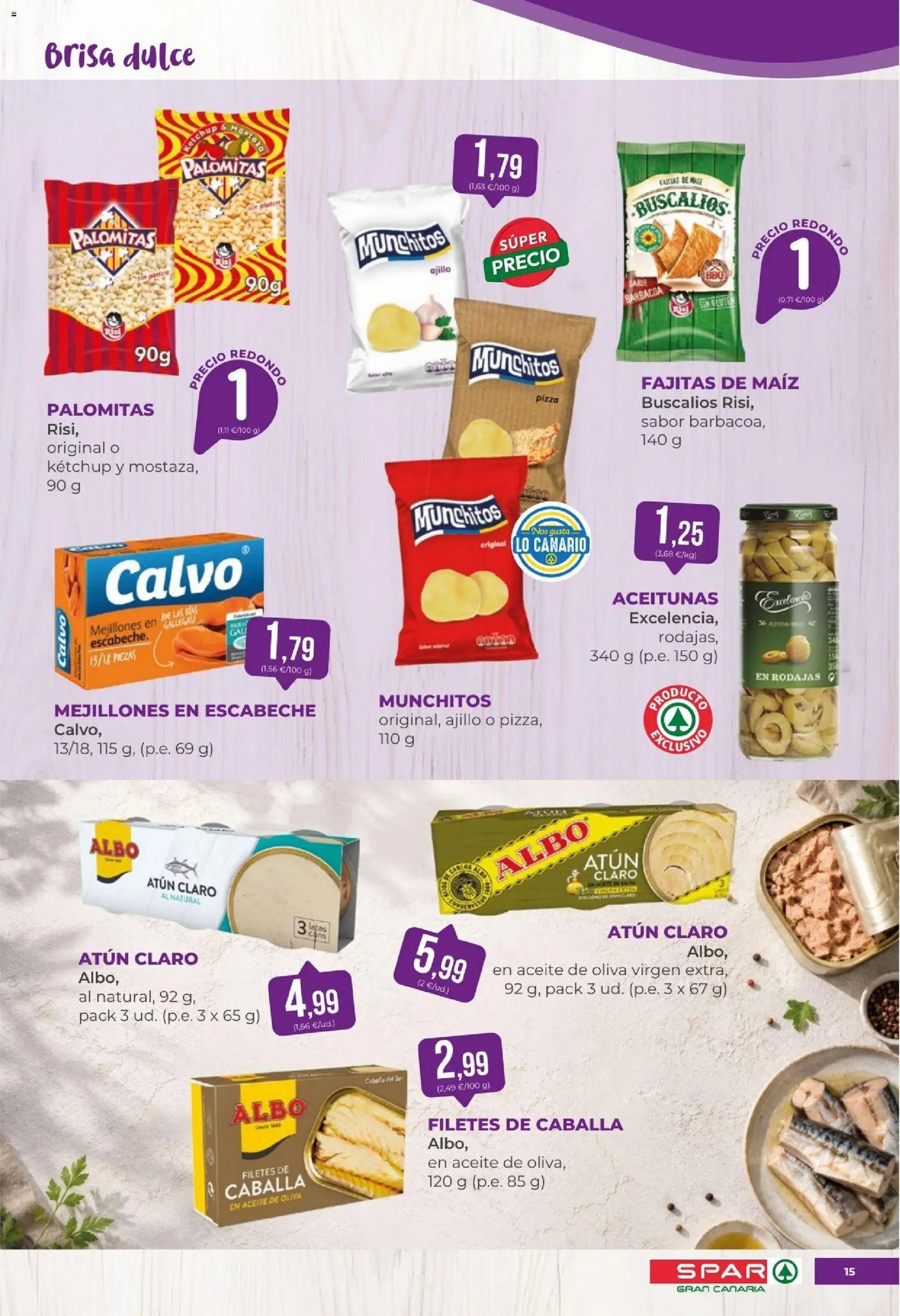 Spar folleto