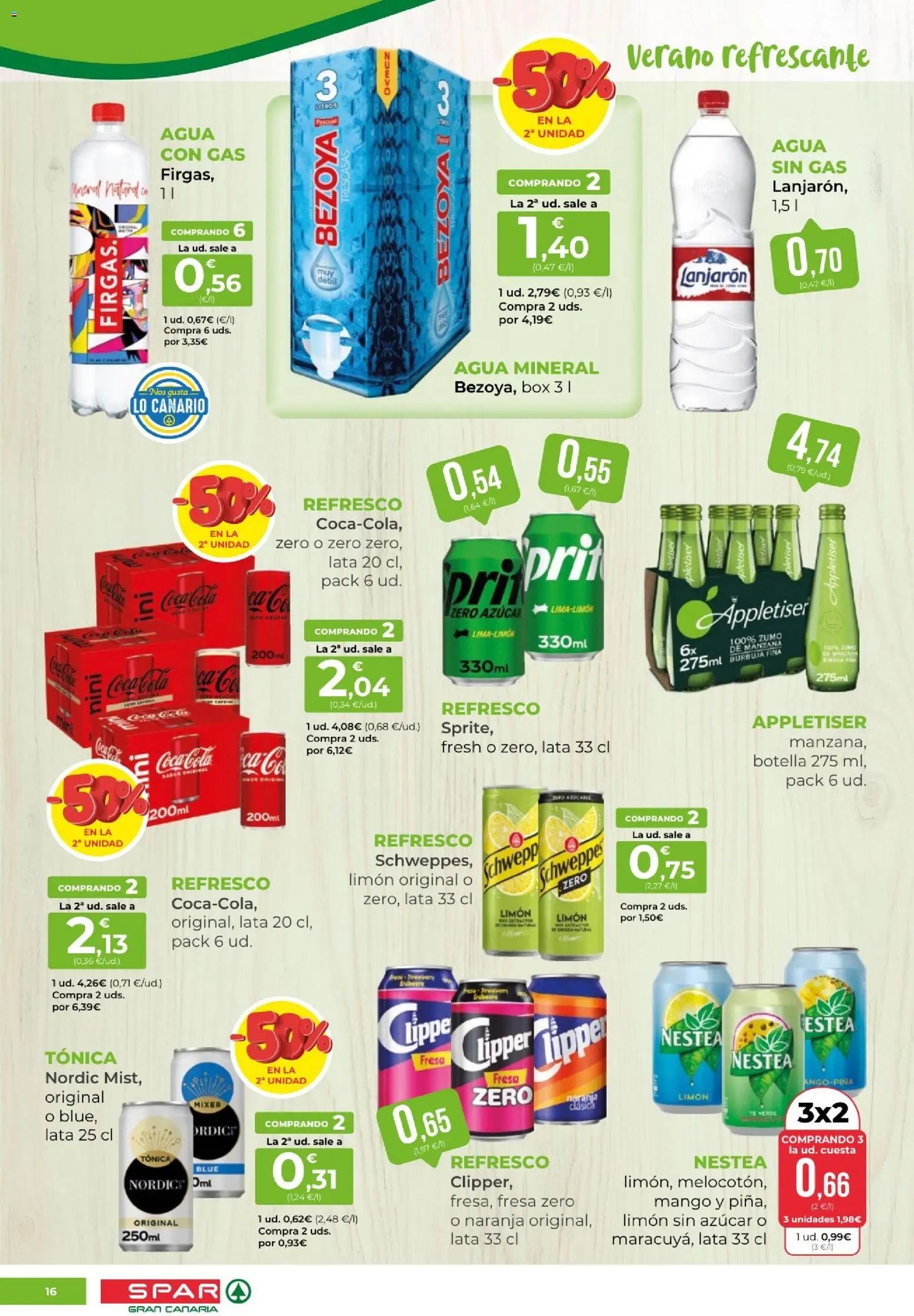 Spar folleto