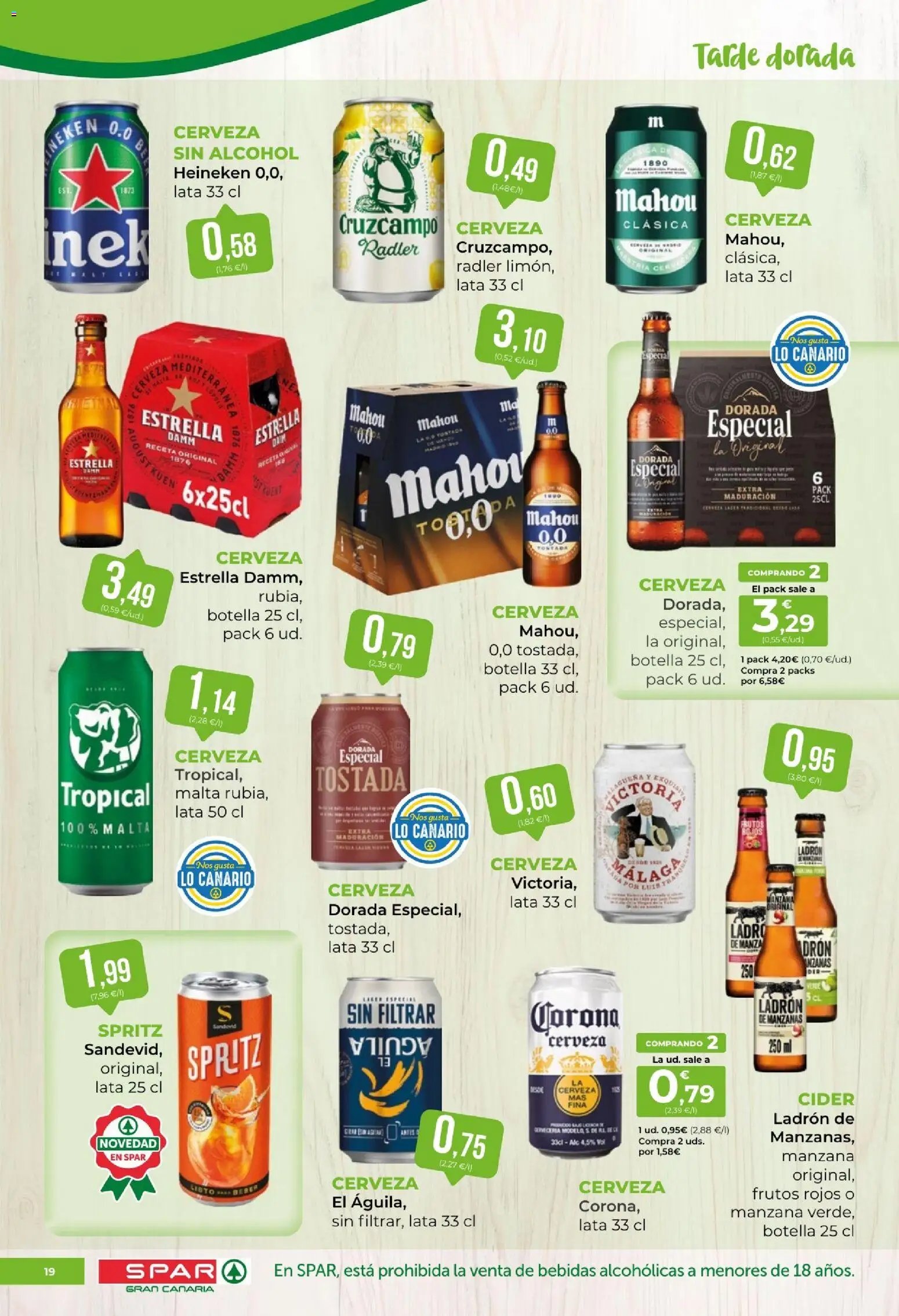 Spar folleto