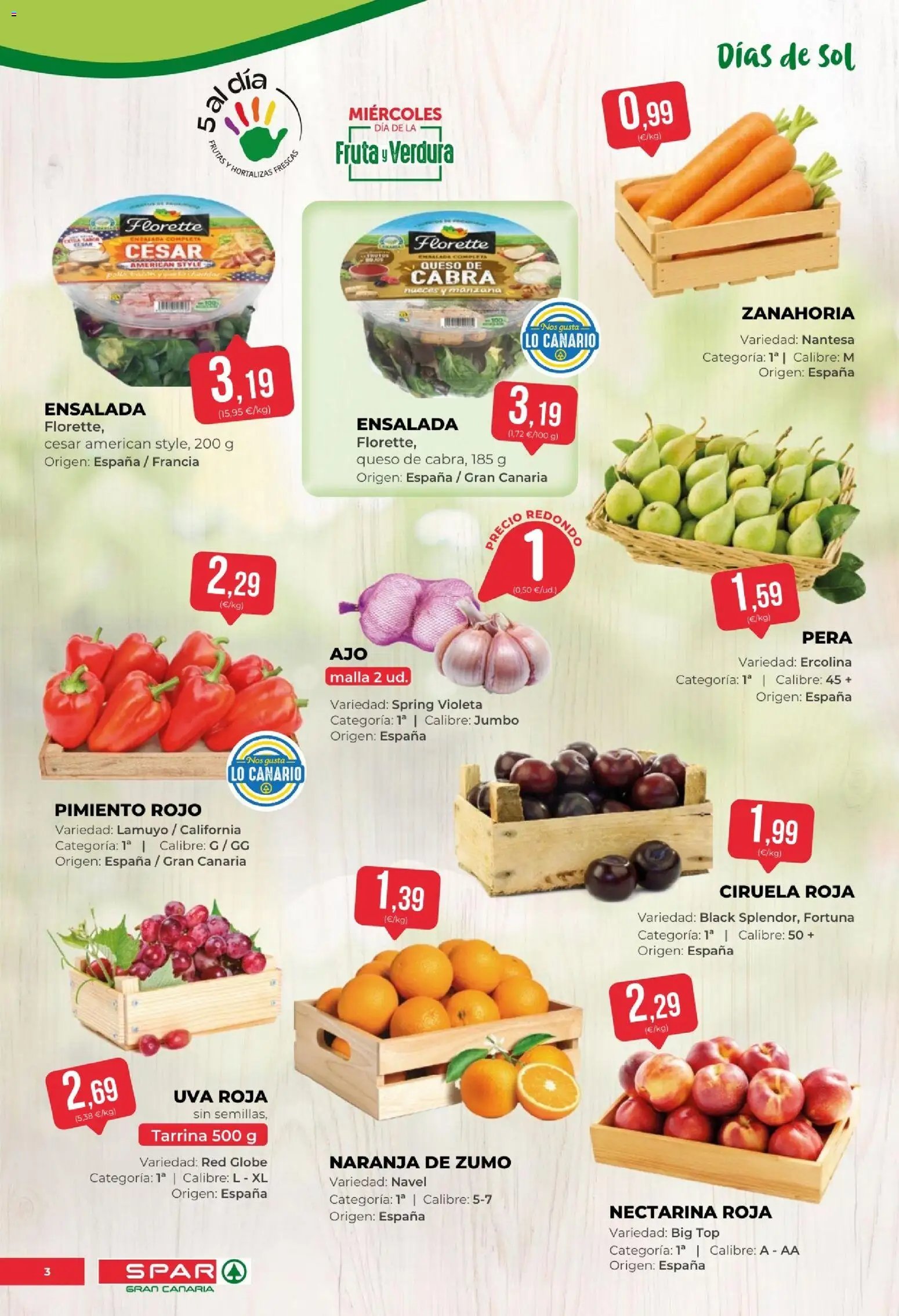 Spar folleto