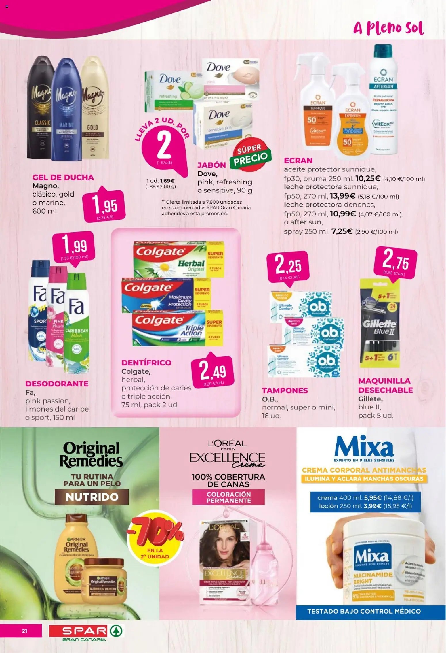 Spar folleto