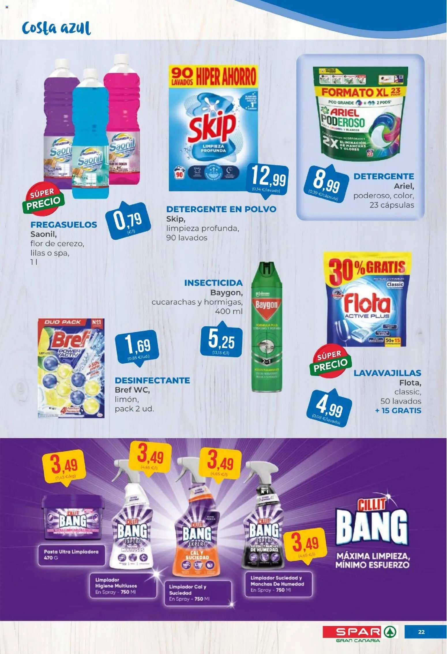 Spar folleto