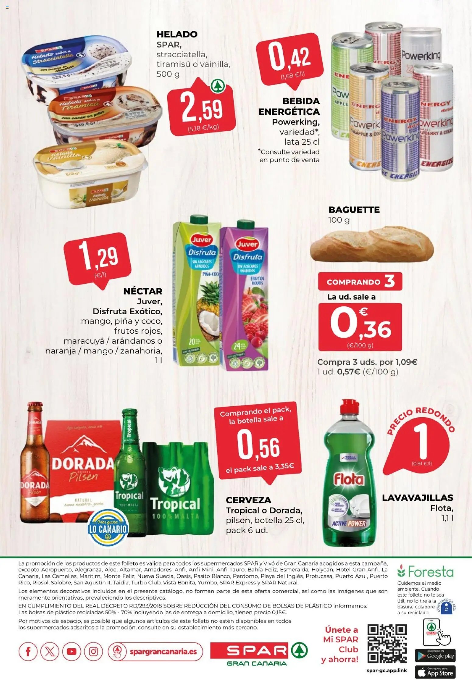 Spar folleto