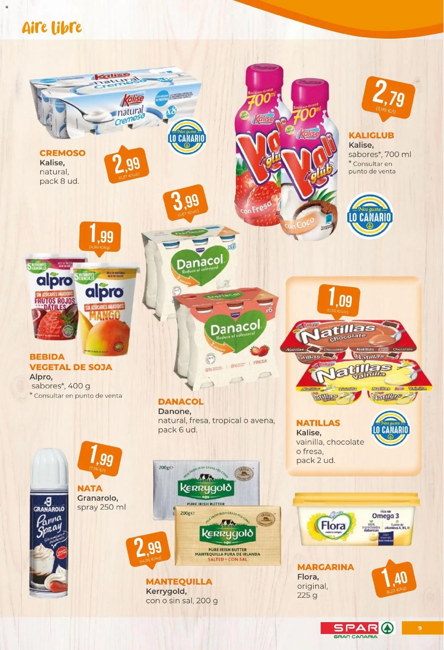 Spar folleto