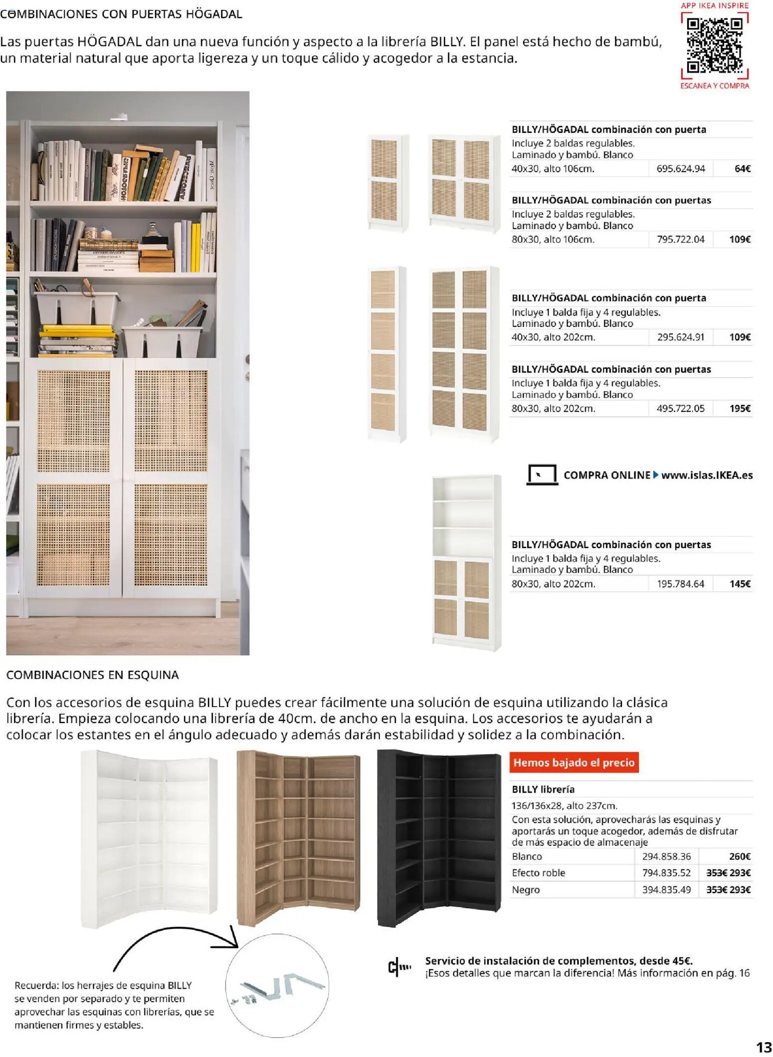 Catálogo IKEA Bily