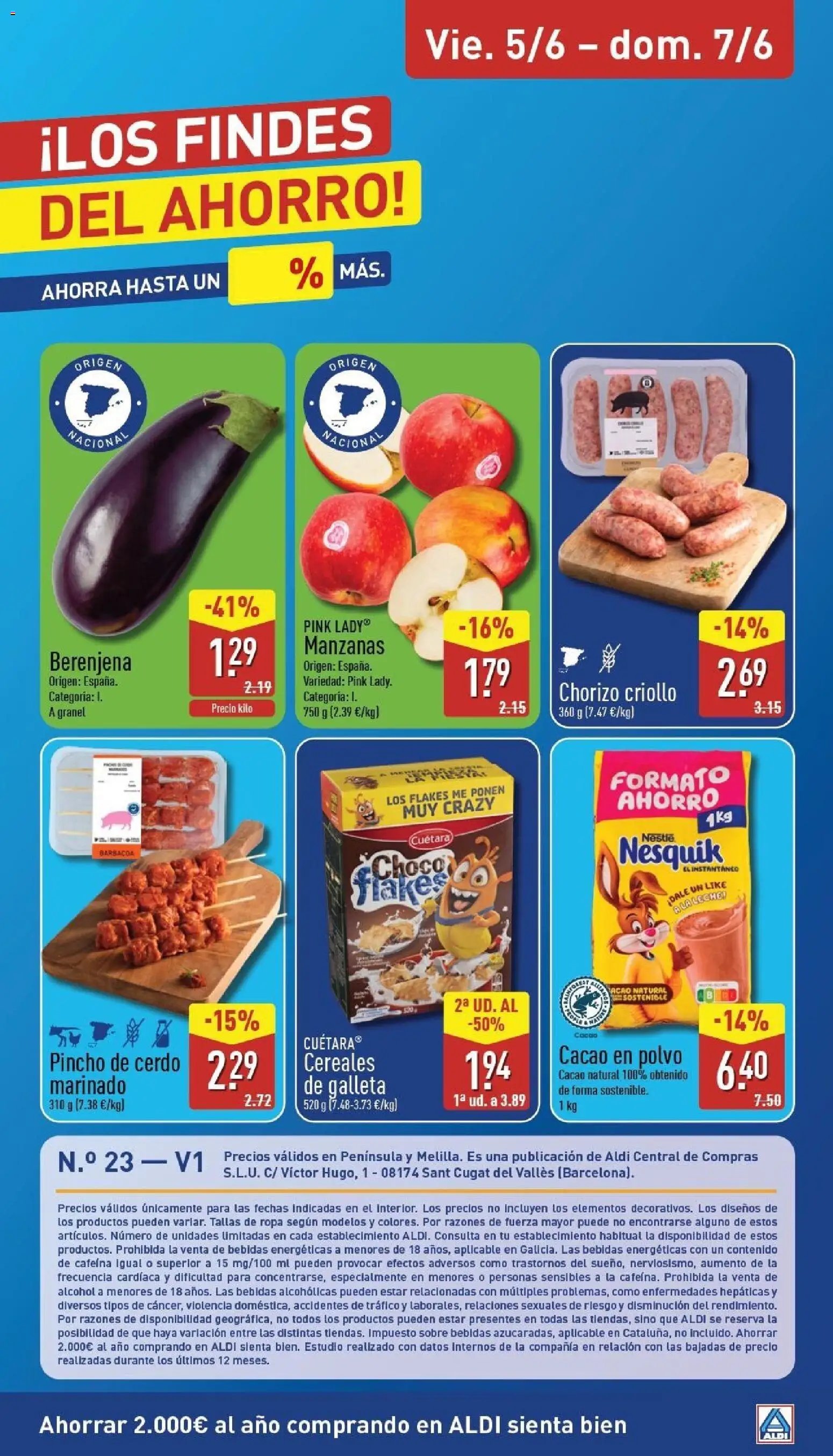 Aldi folleto Península