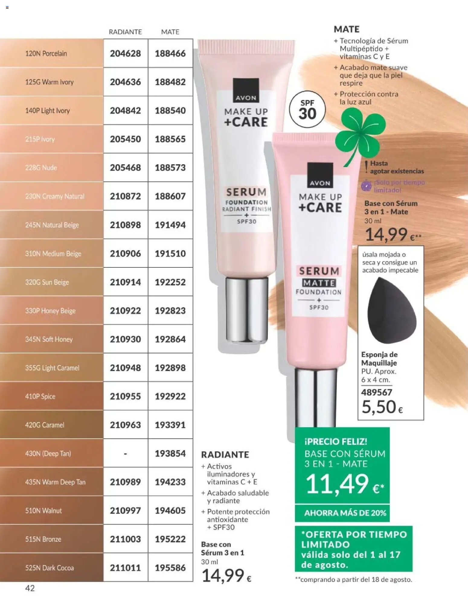 Catálogo AVON campaña 8