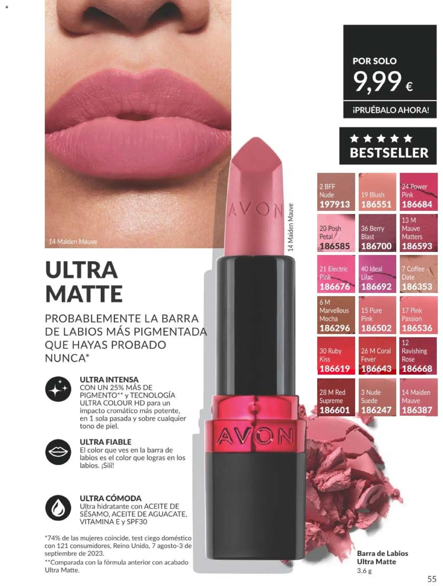 Catálogo AVON campaña 8