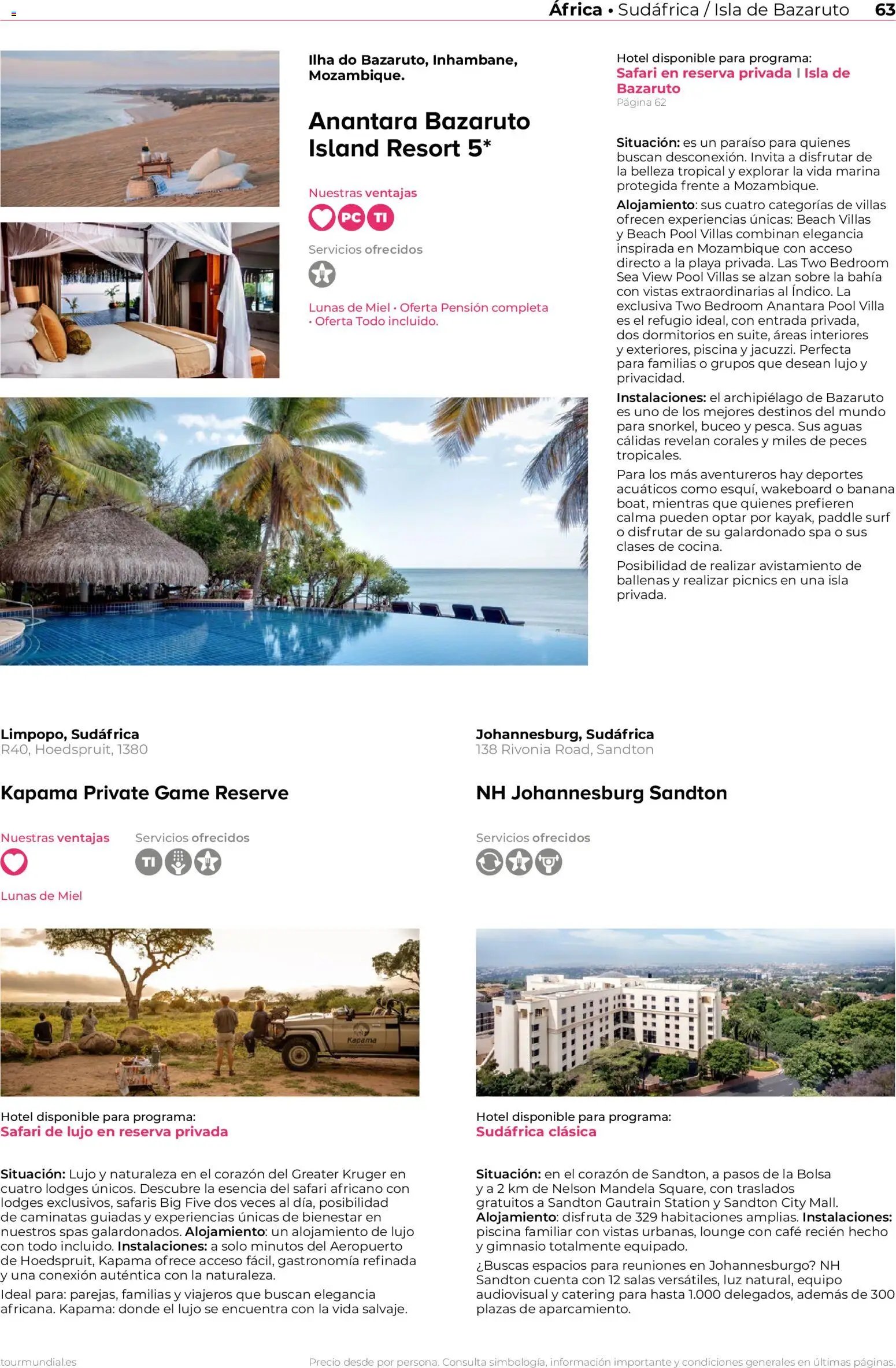 Viajes El Corte Inglés Africa y Oriente Medio