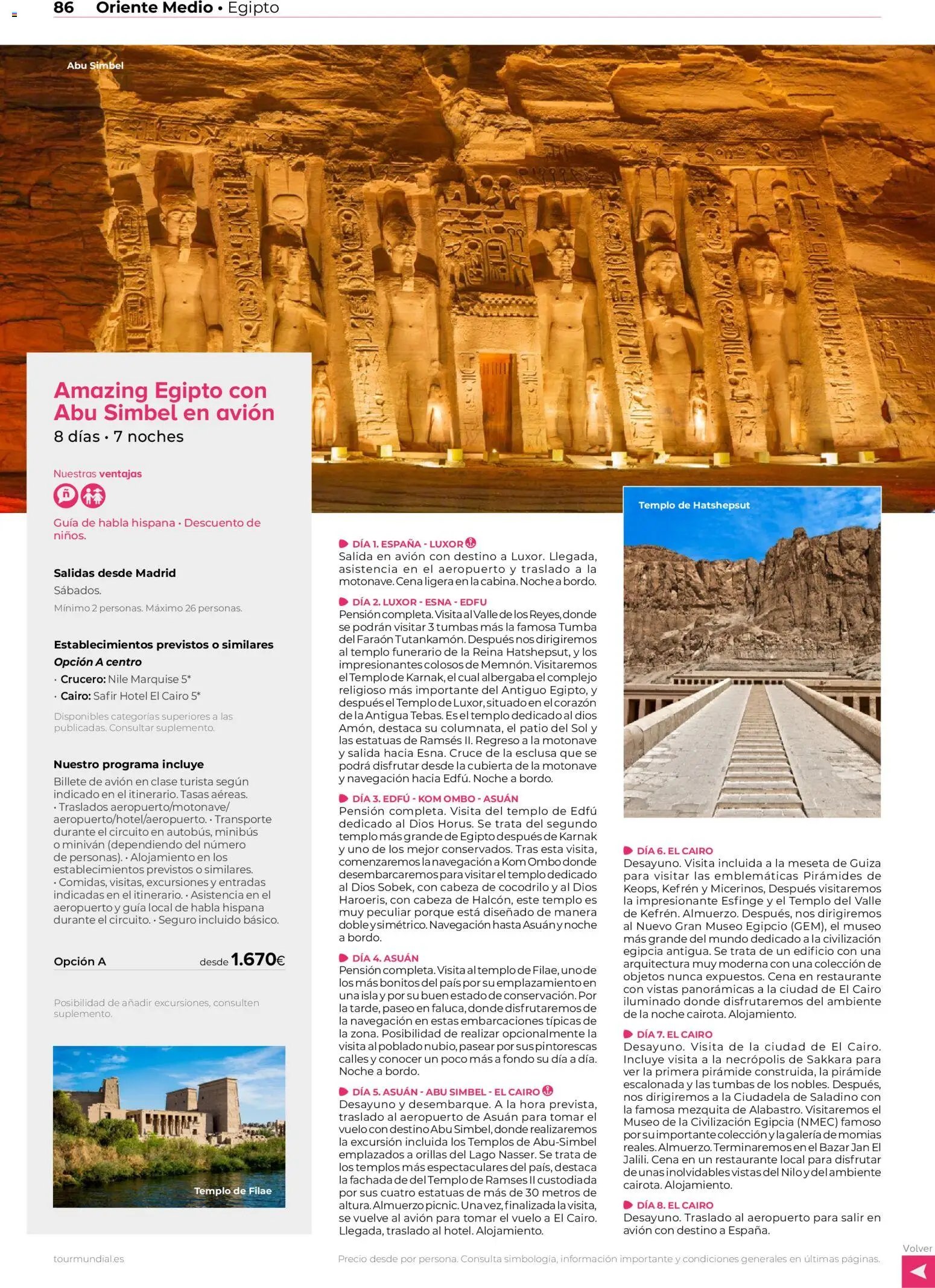 Viajes El Corte Inglés Africa y Oriente Medio