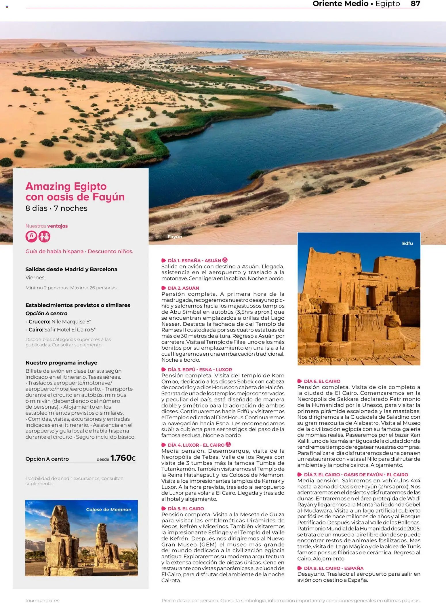 Viajes El Corte Inglés Africa y Oriente Medio