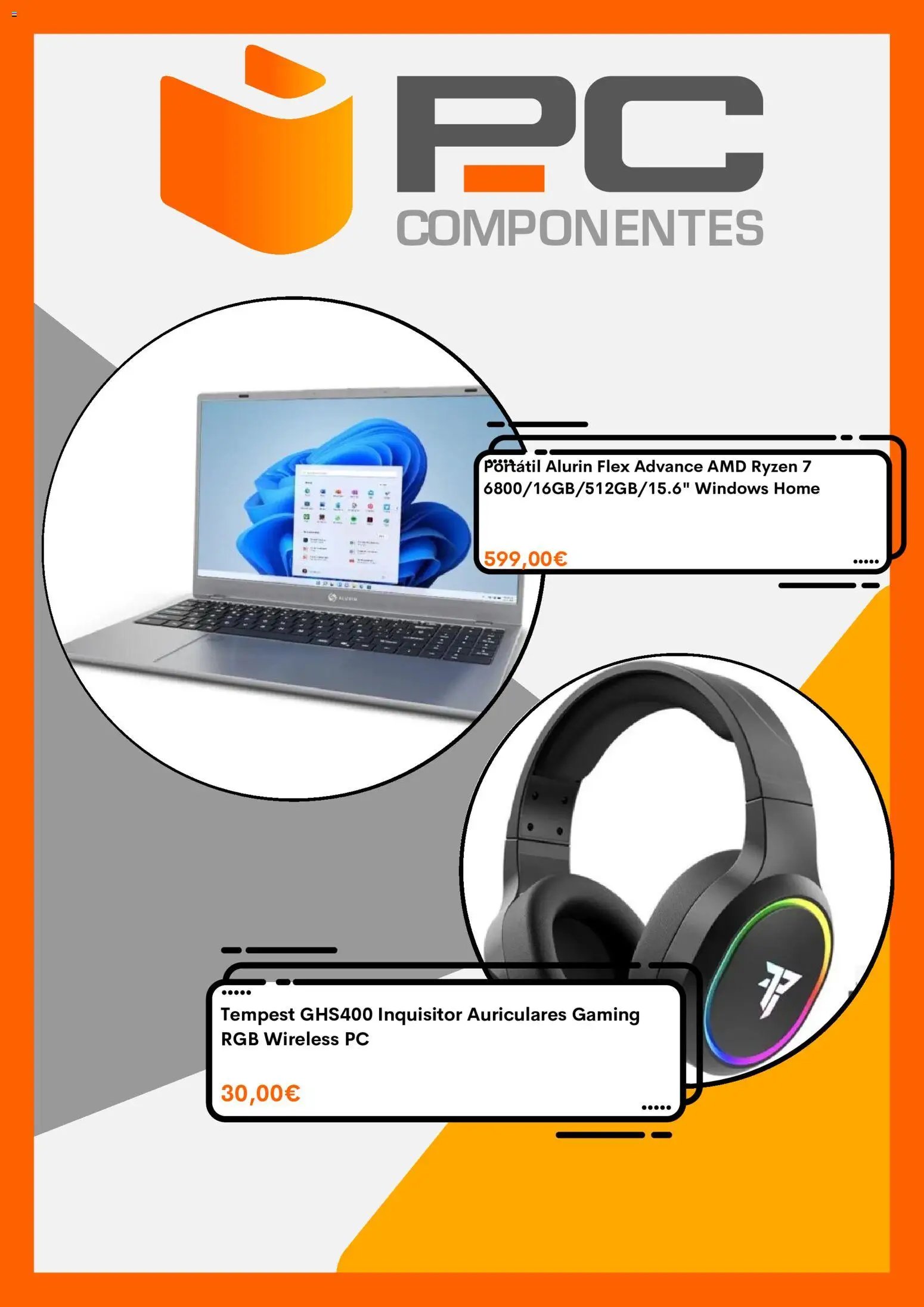 PC Componentes folleto