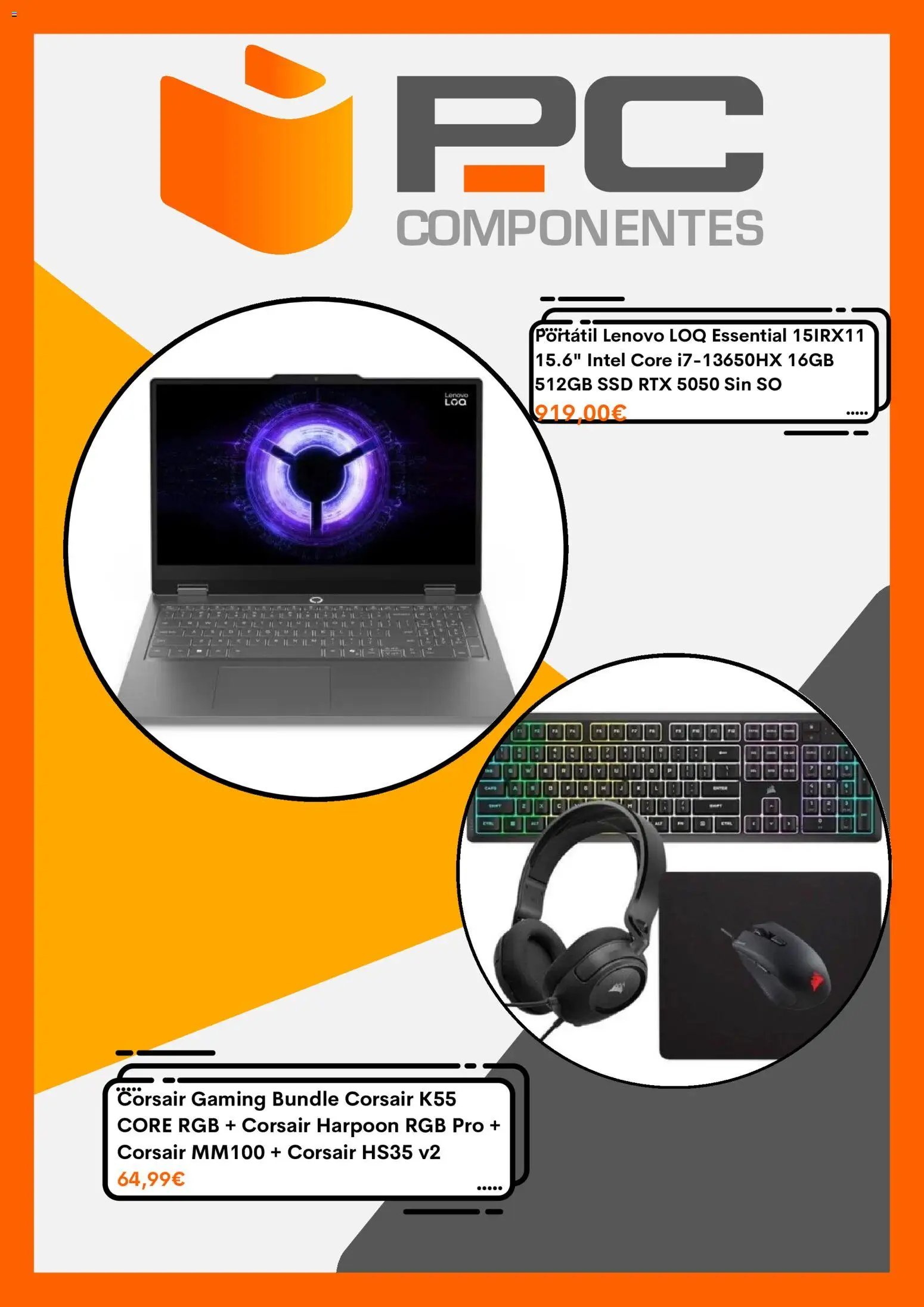 PC Componentes folleto