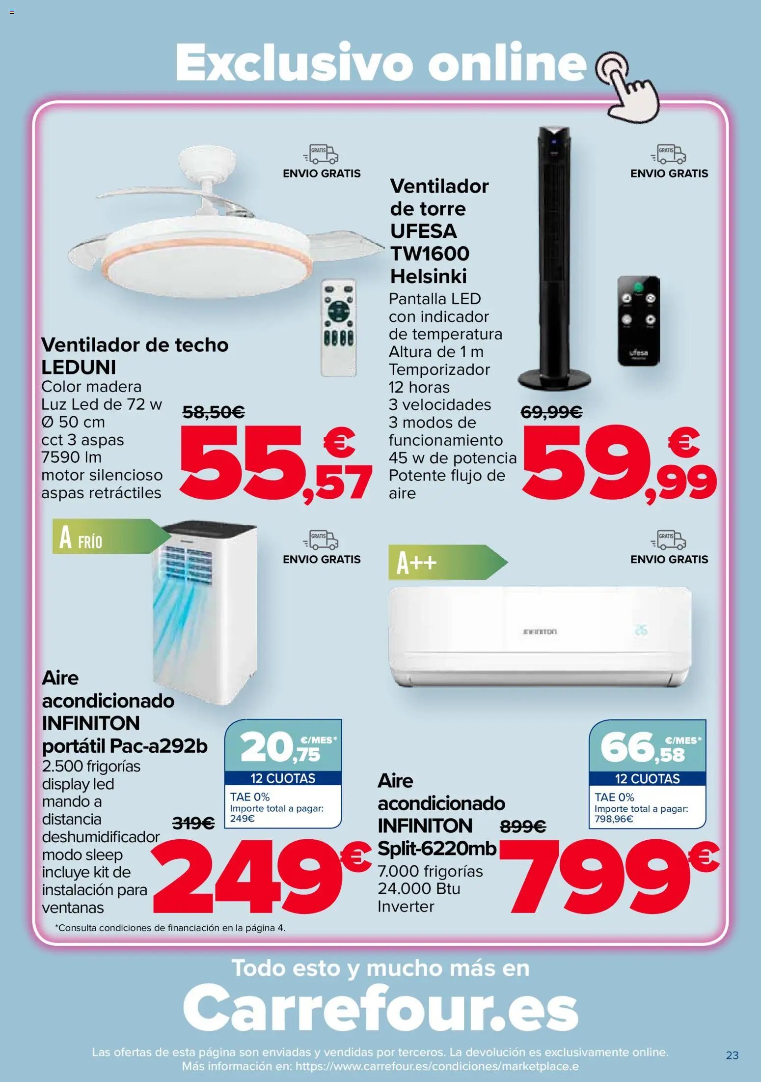 Carrefour Aire Acondicionado