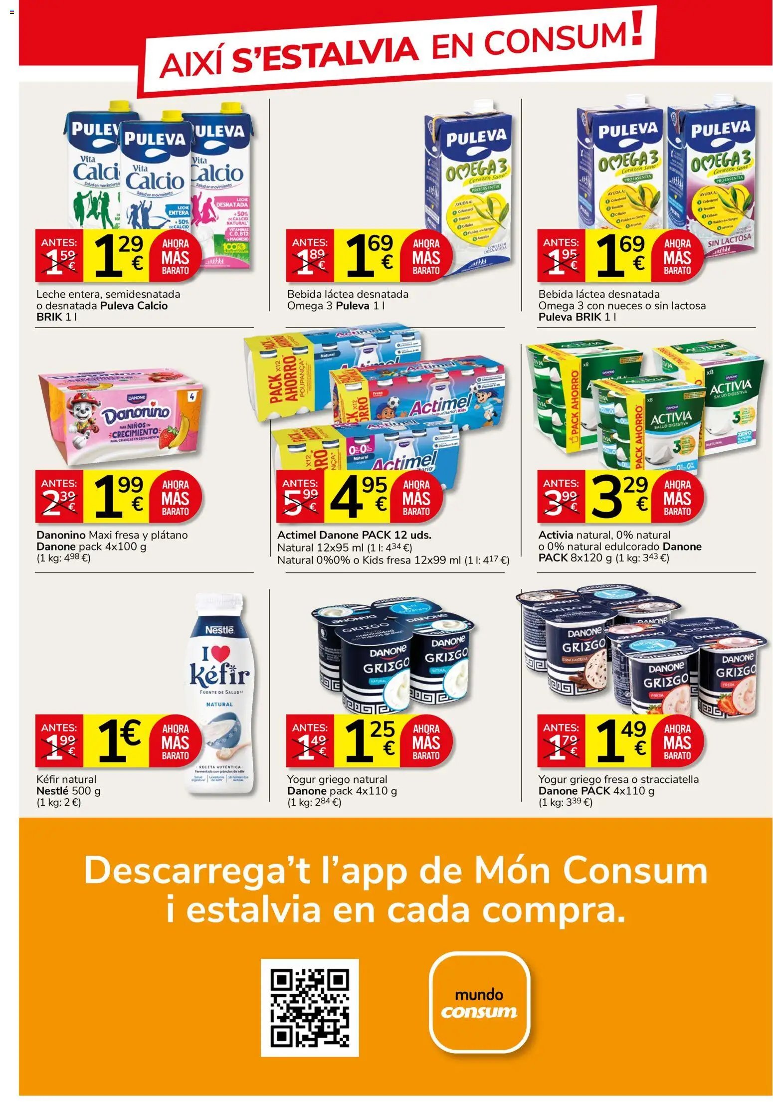 Consum folleto