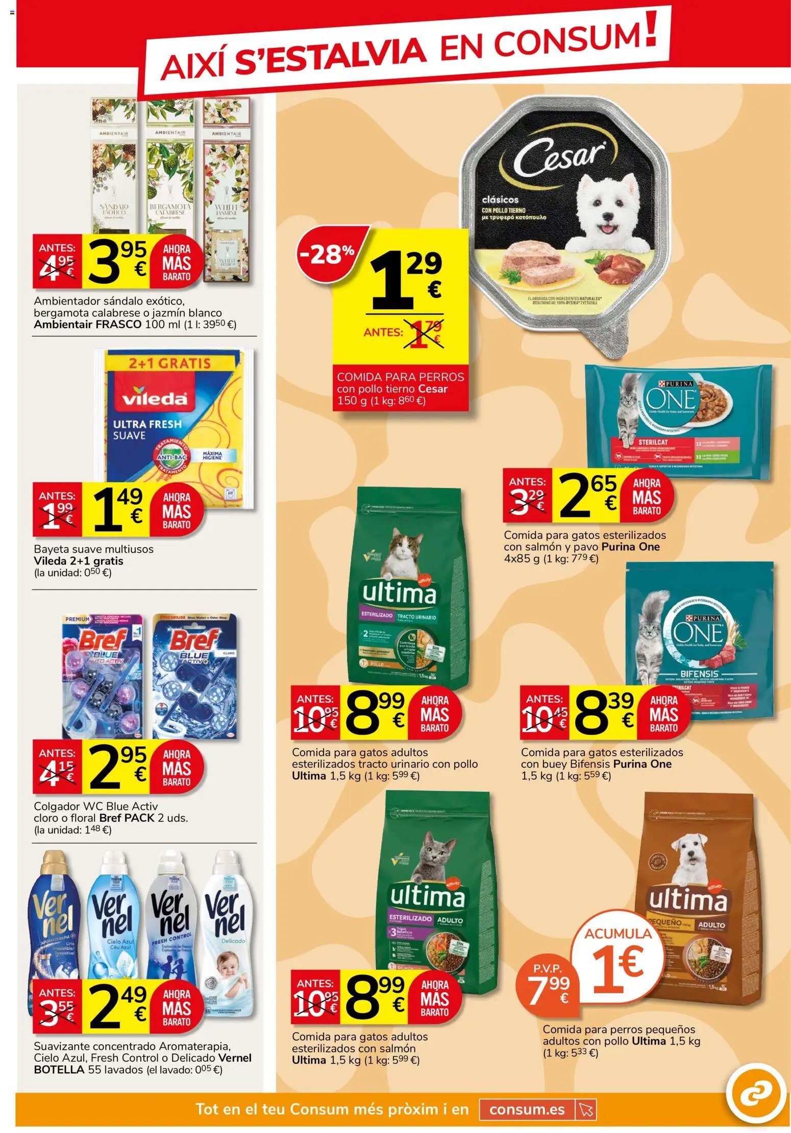 Consum folleto